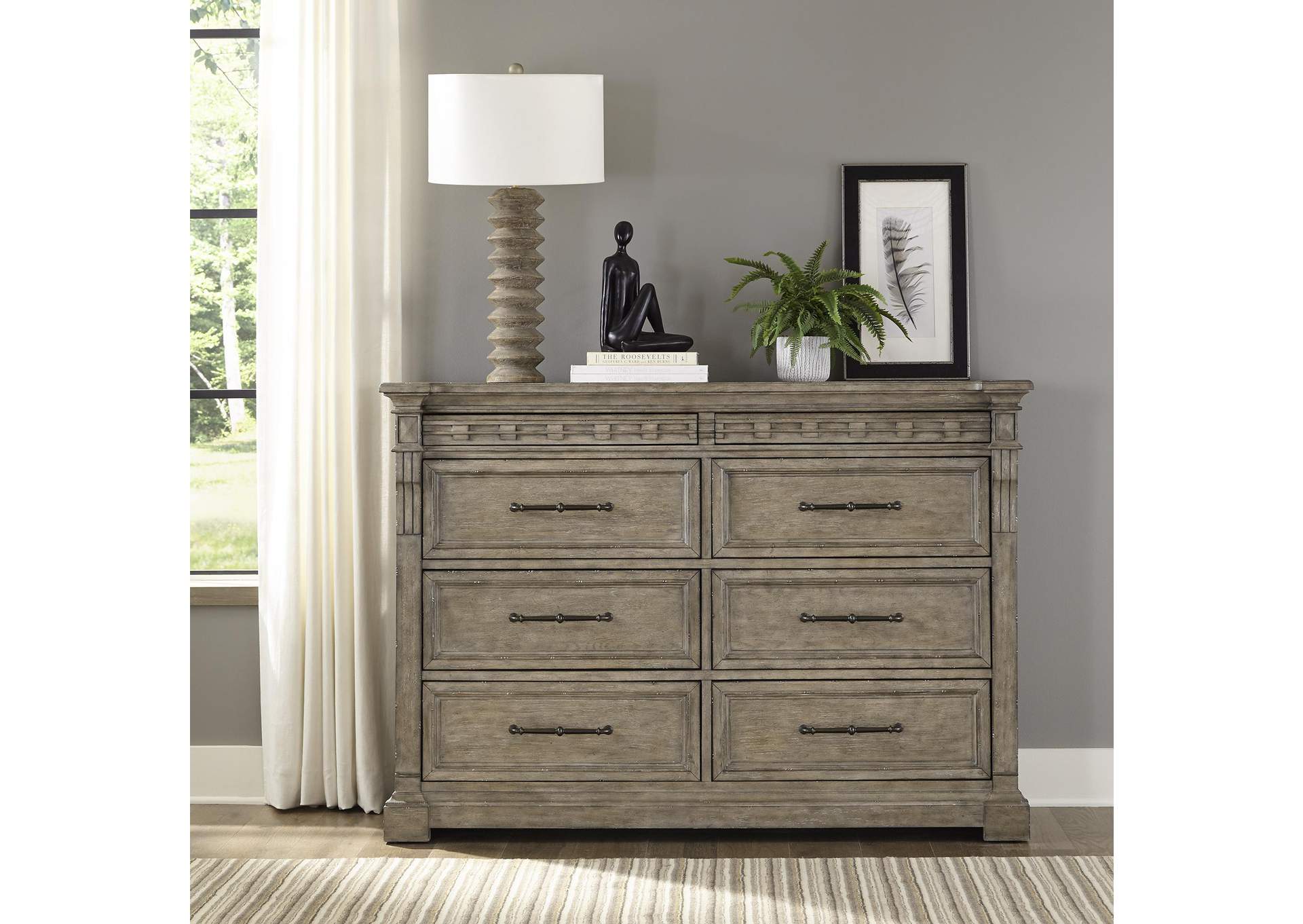 Town & Country 8 Drawer Dresser,Liberty