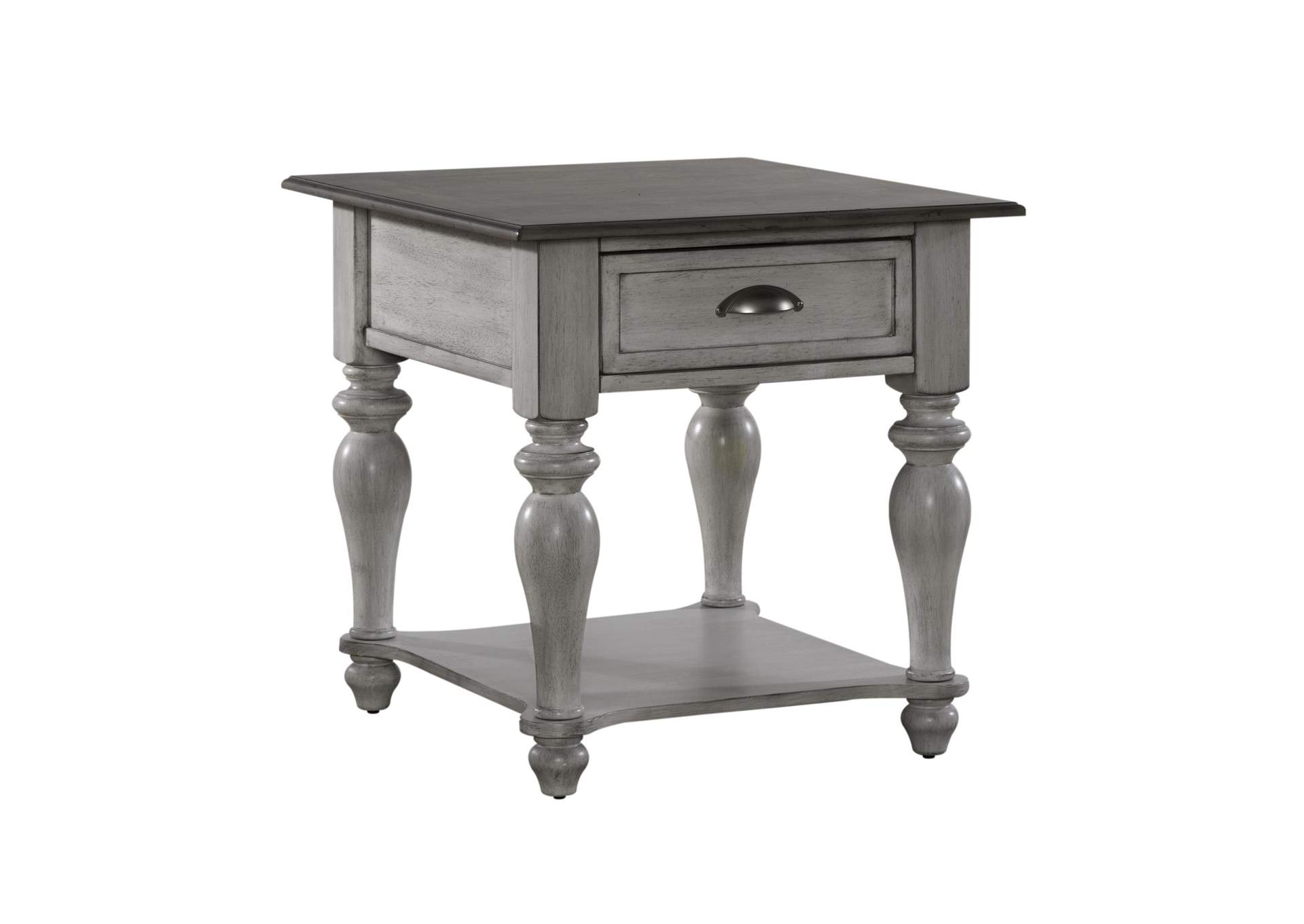 Ocean Isle Drawer End Table,Liberty