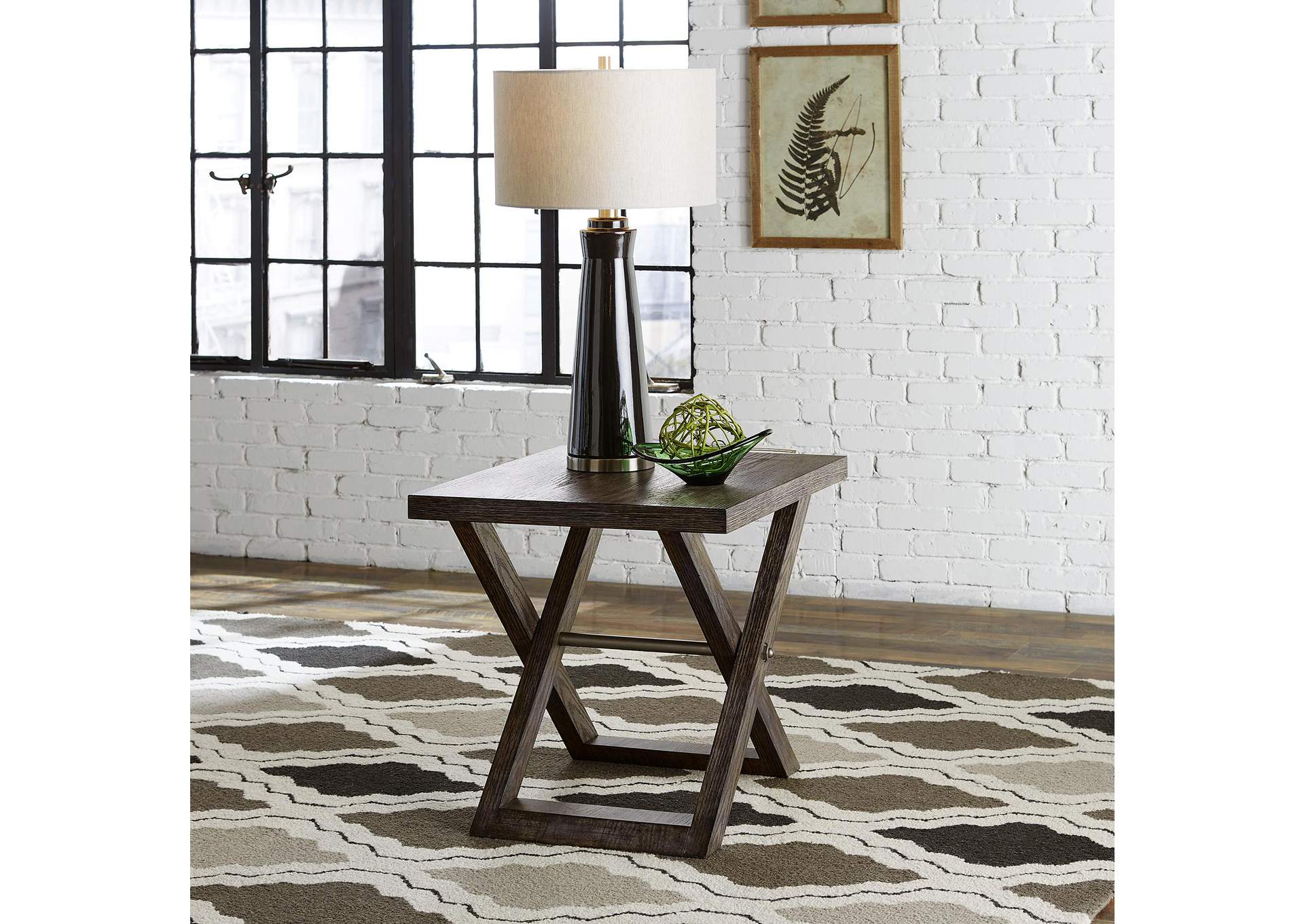 Crossroads End Table,Liberty