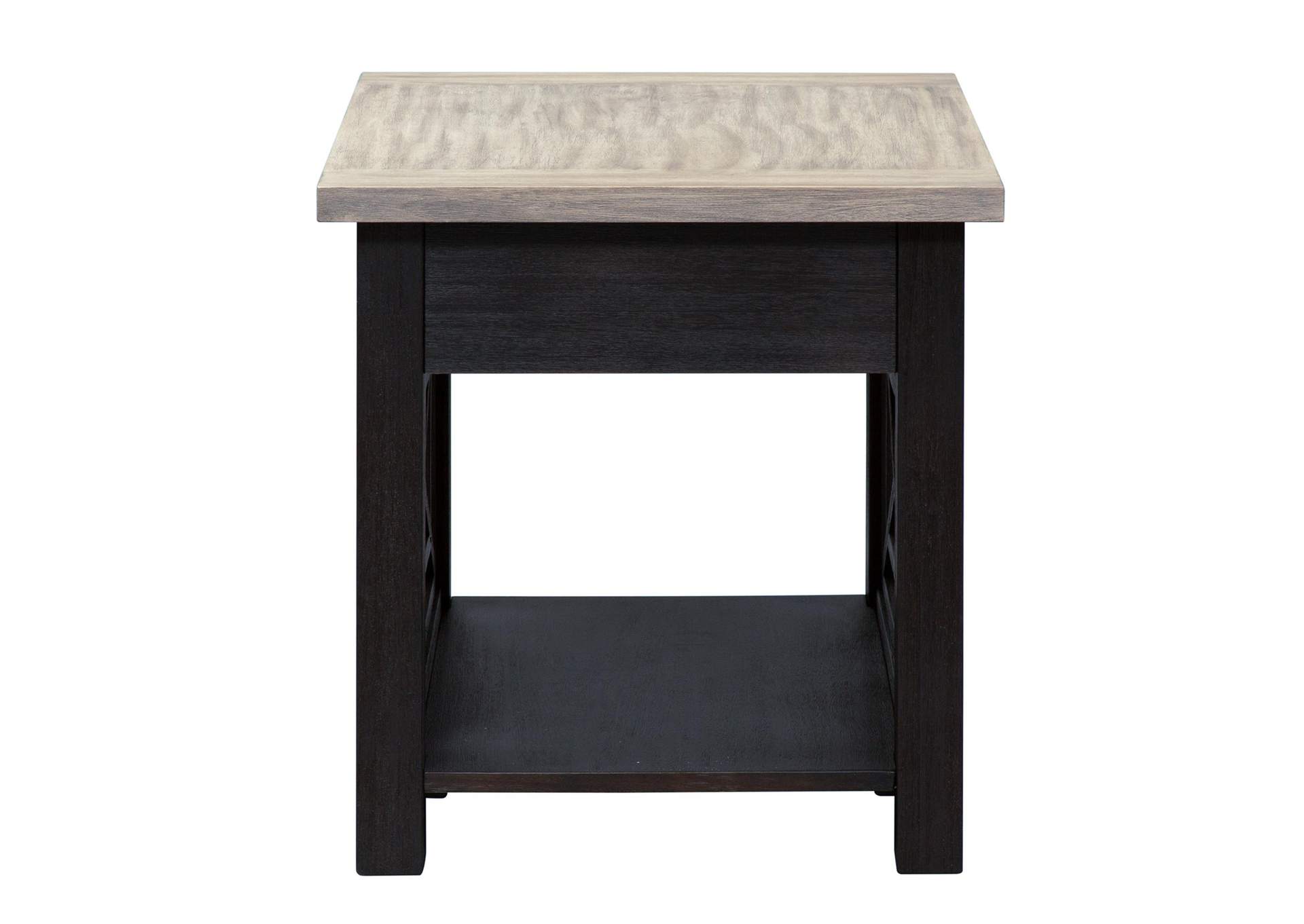 Heatherbrook Drawer End Table,Liberty