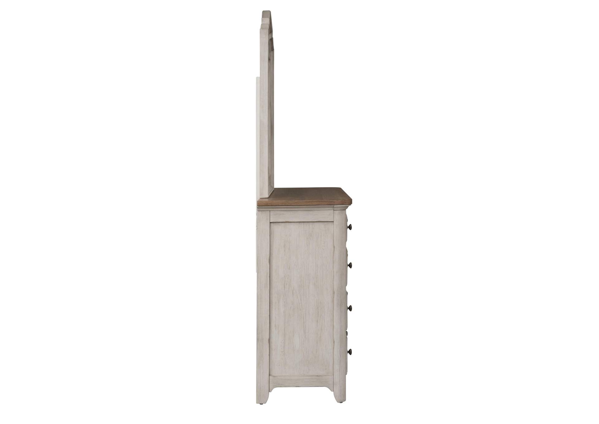 Farmhouse Reimagined Dresser & Mirror,Liberty