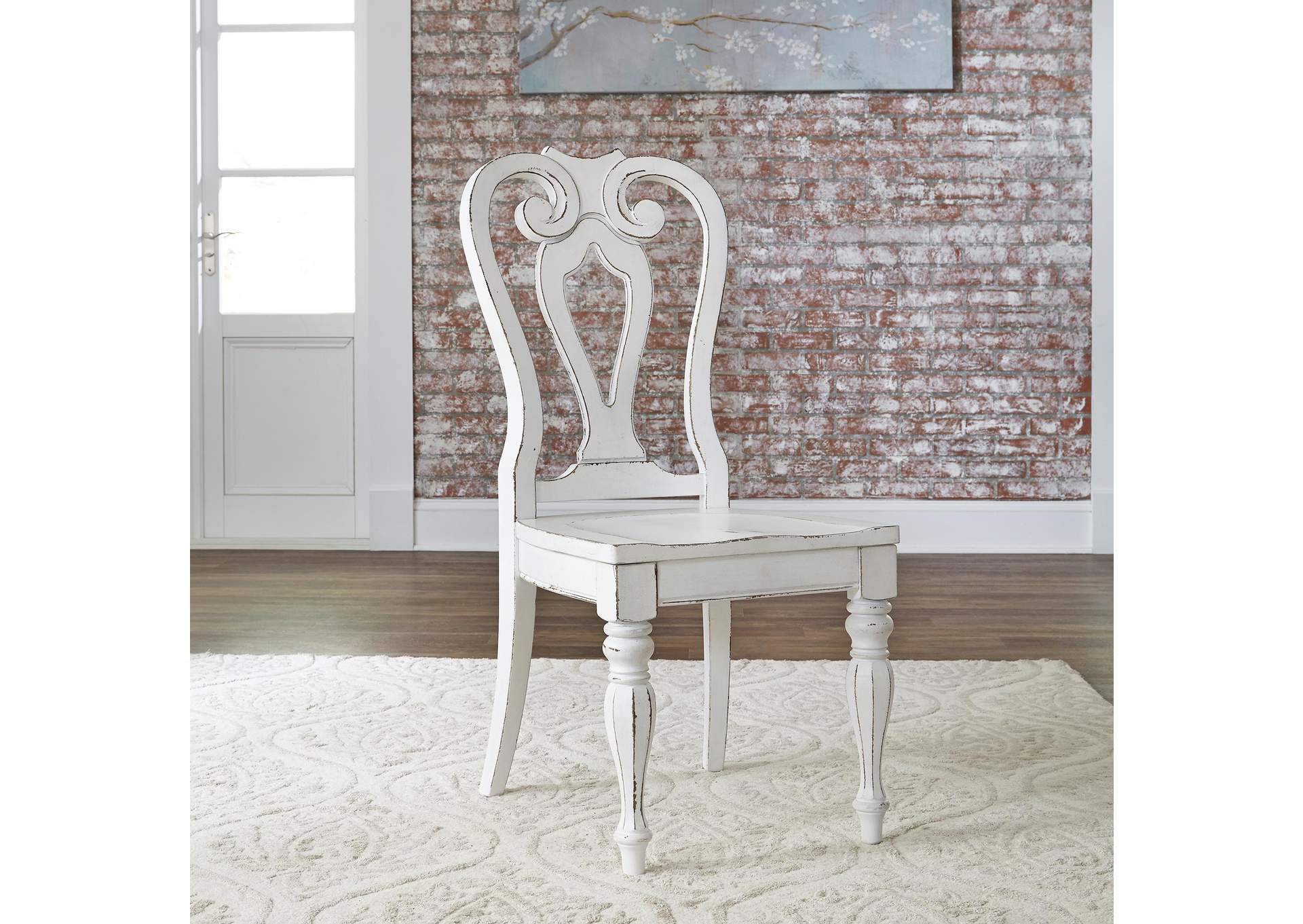 Magnolia Manor Splat Back Side Chair (RTA),Liberty