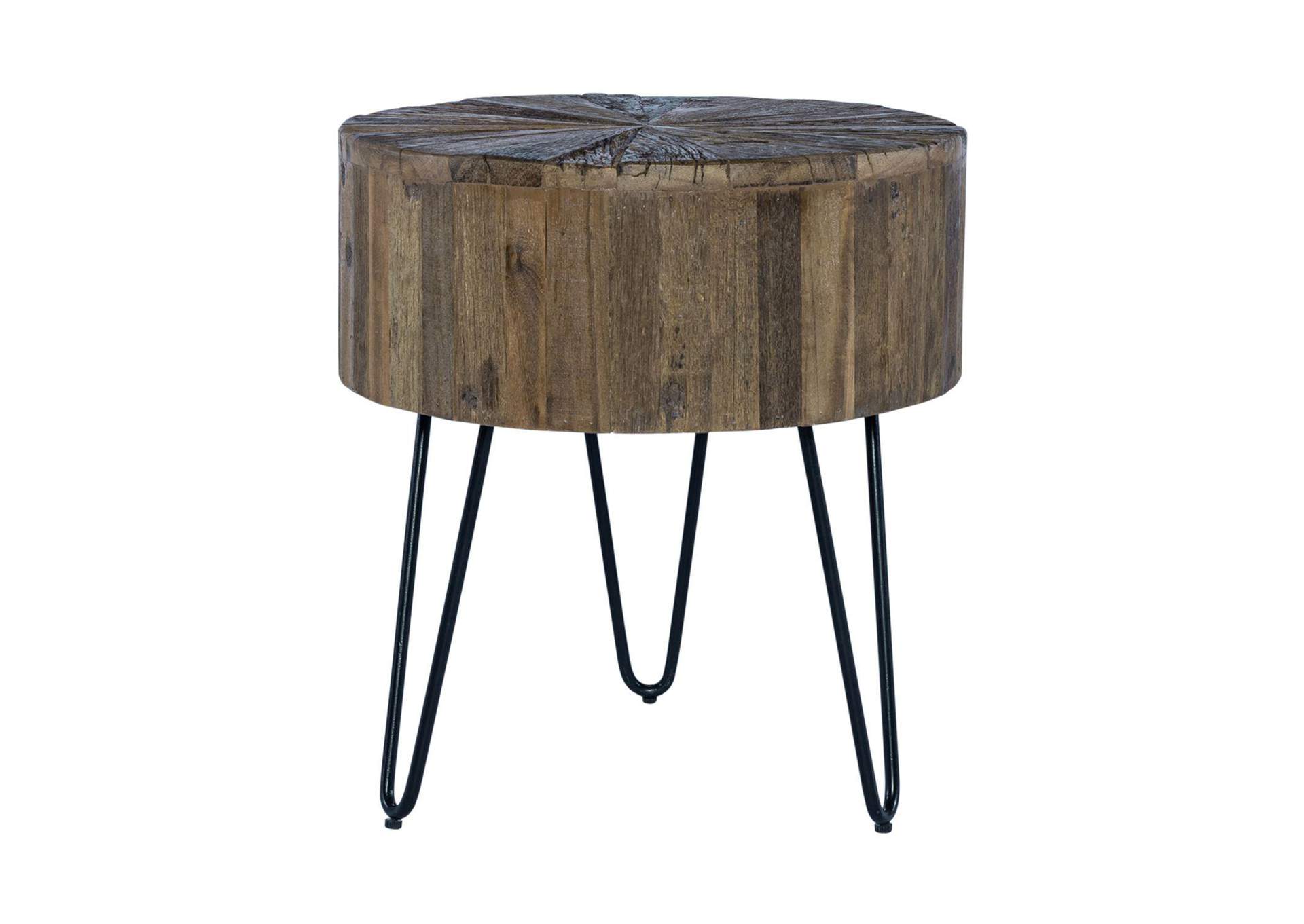 Canyon Accent End Table,Liberty