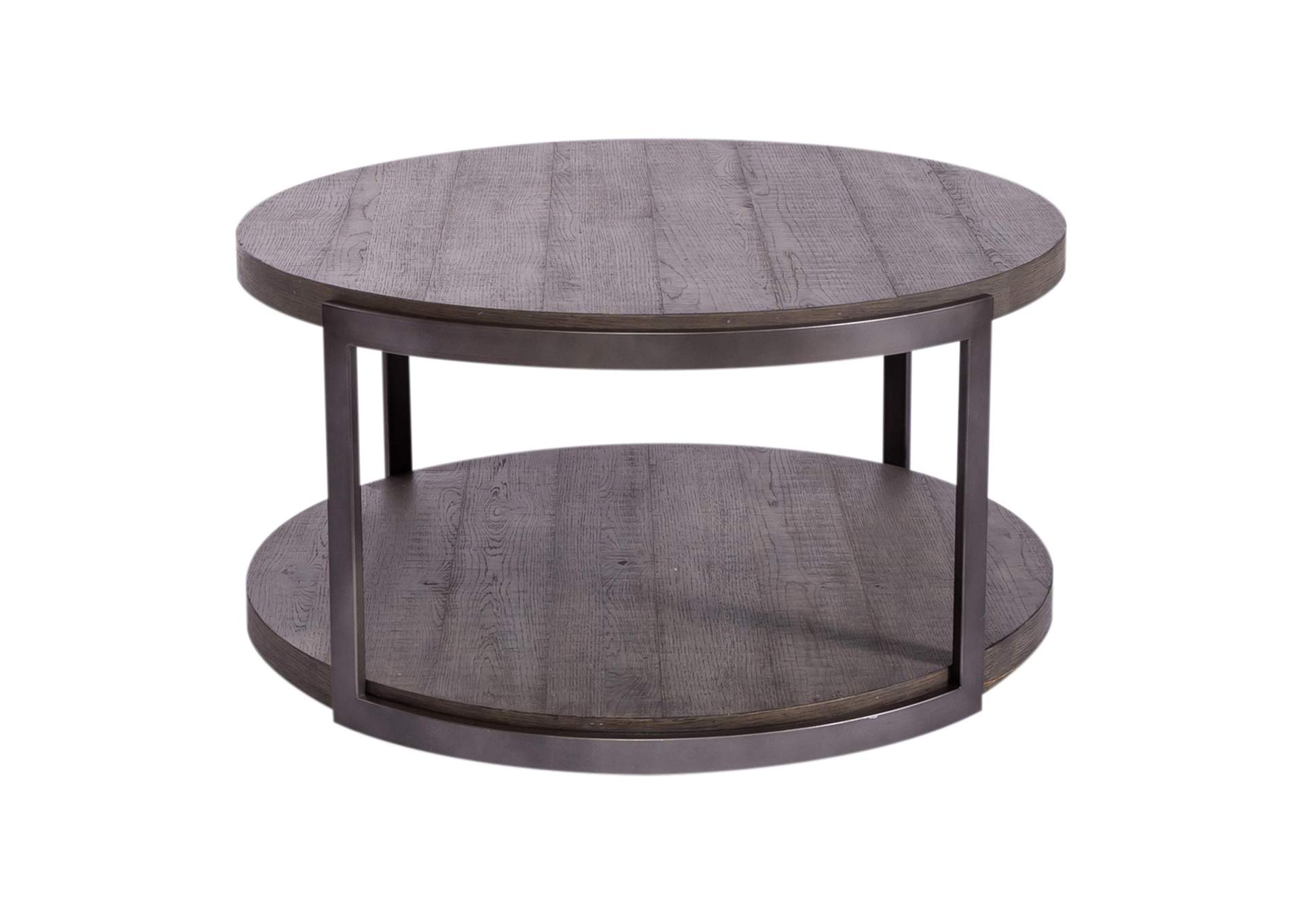 Modern View Round Cocktail Table,Liberty