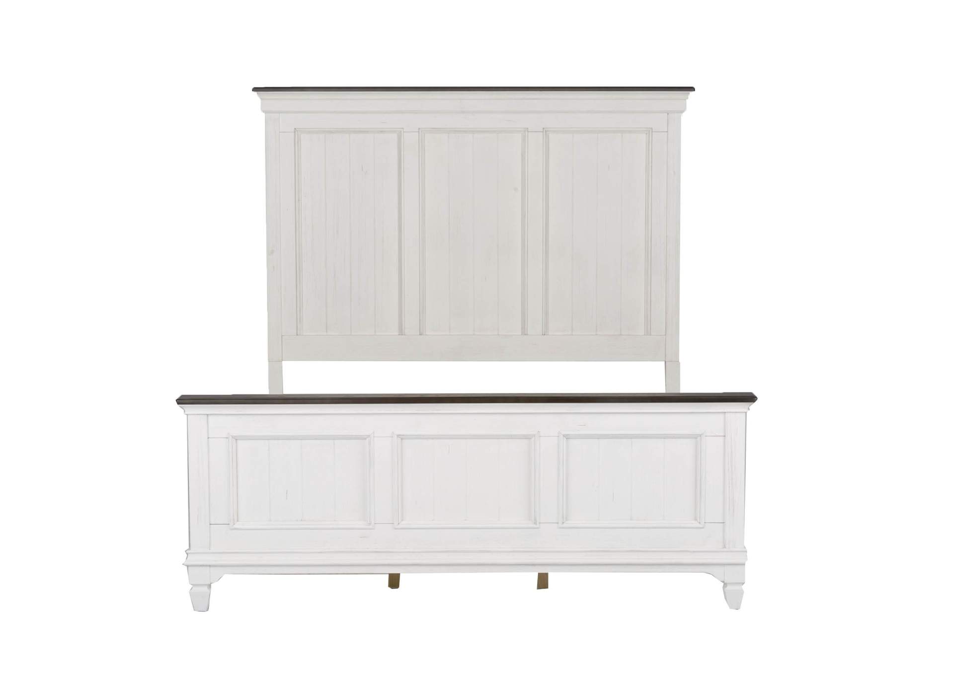 Allyson Park King Panel Bed, Dresser & Mirror,Liberty