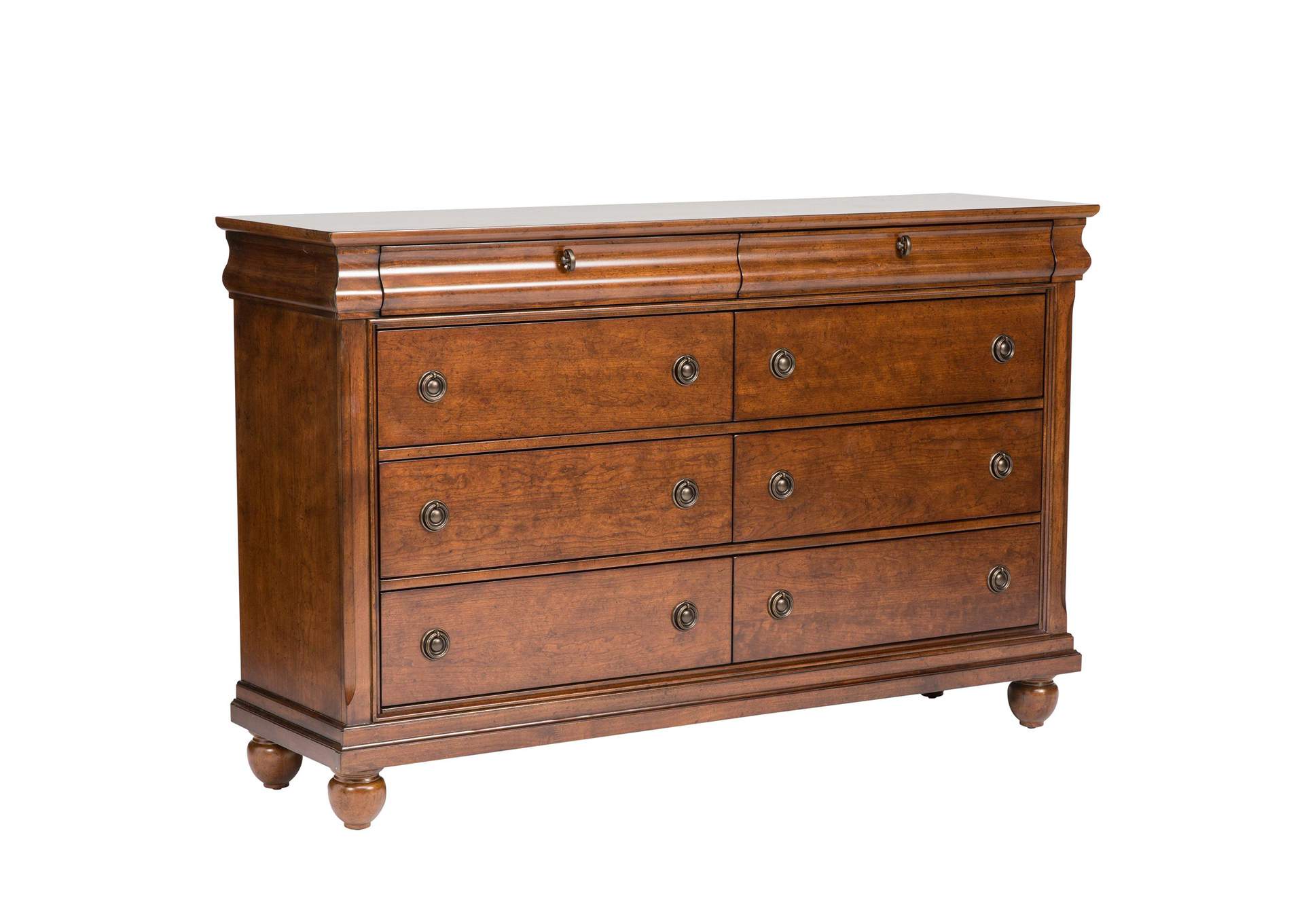 Rustic Traditions 8 Drawer Dresser,Liberty