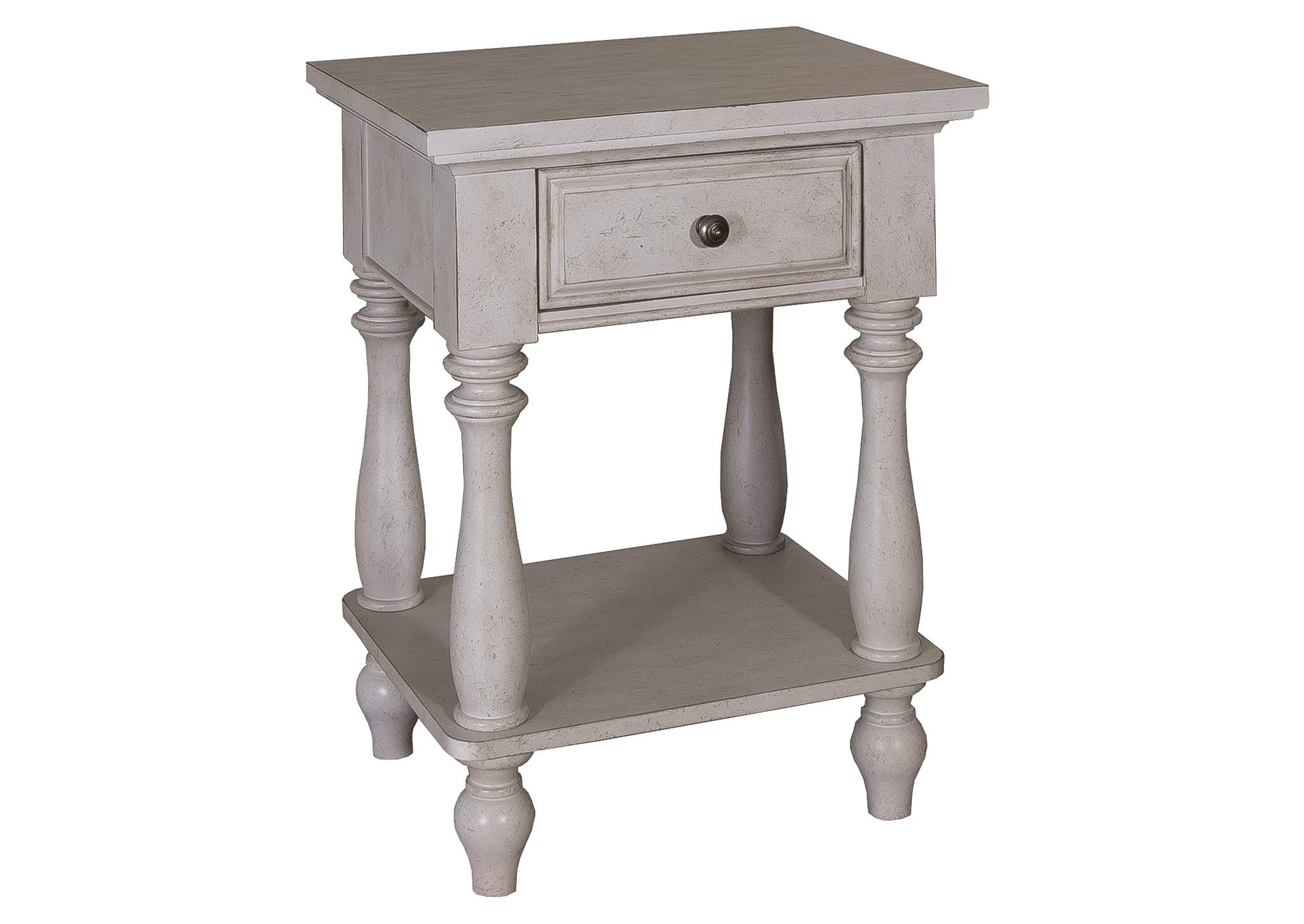 High Country Leg Nightstand,Liberty