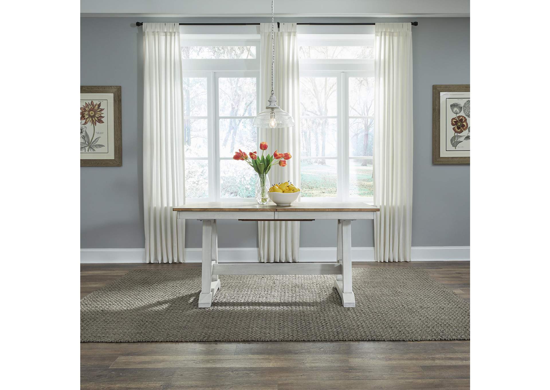 Lindsey Farm Trestle Table,Liberty
