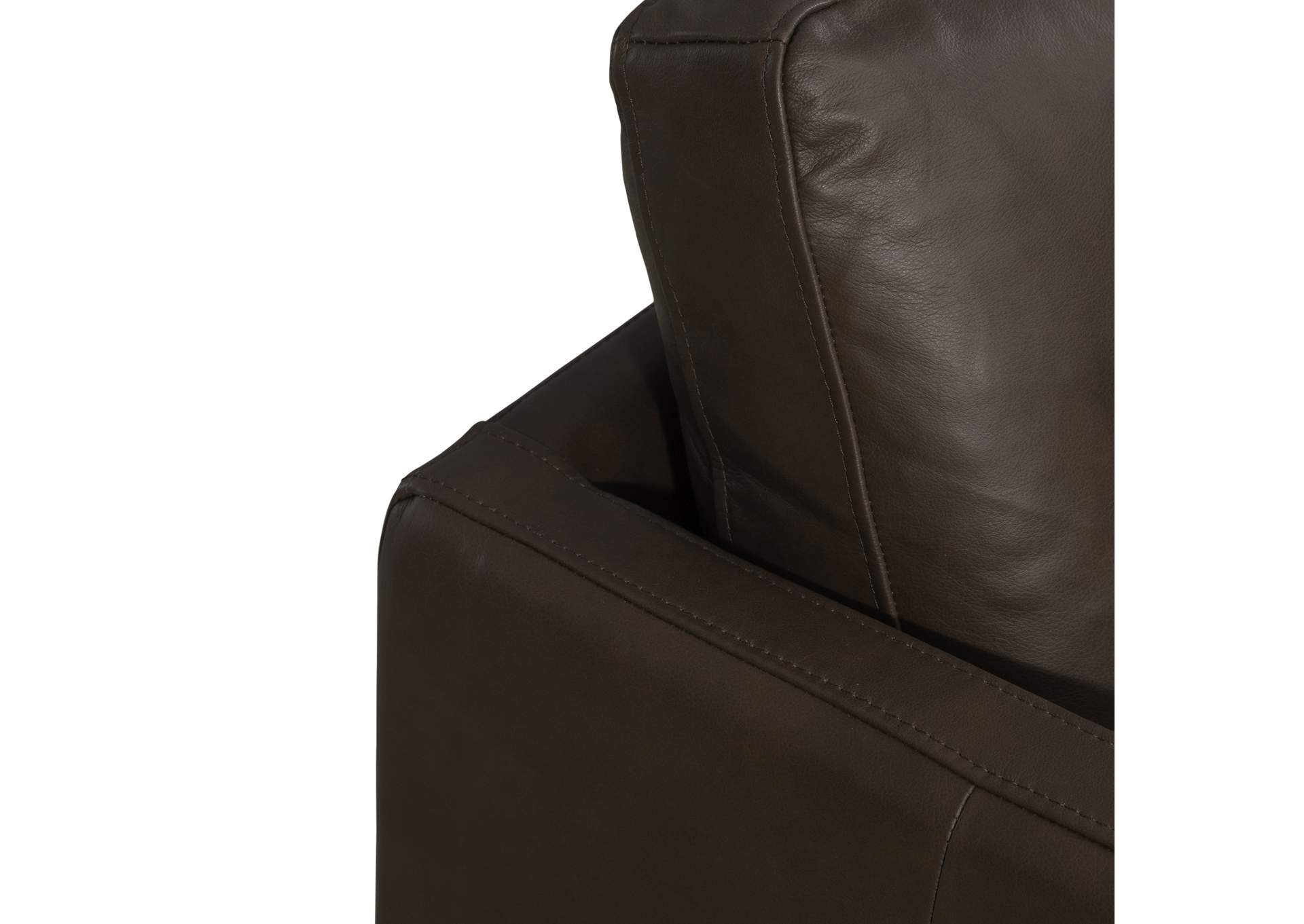 Weston Leather Swivel Accent Chair - Timber,Liberty