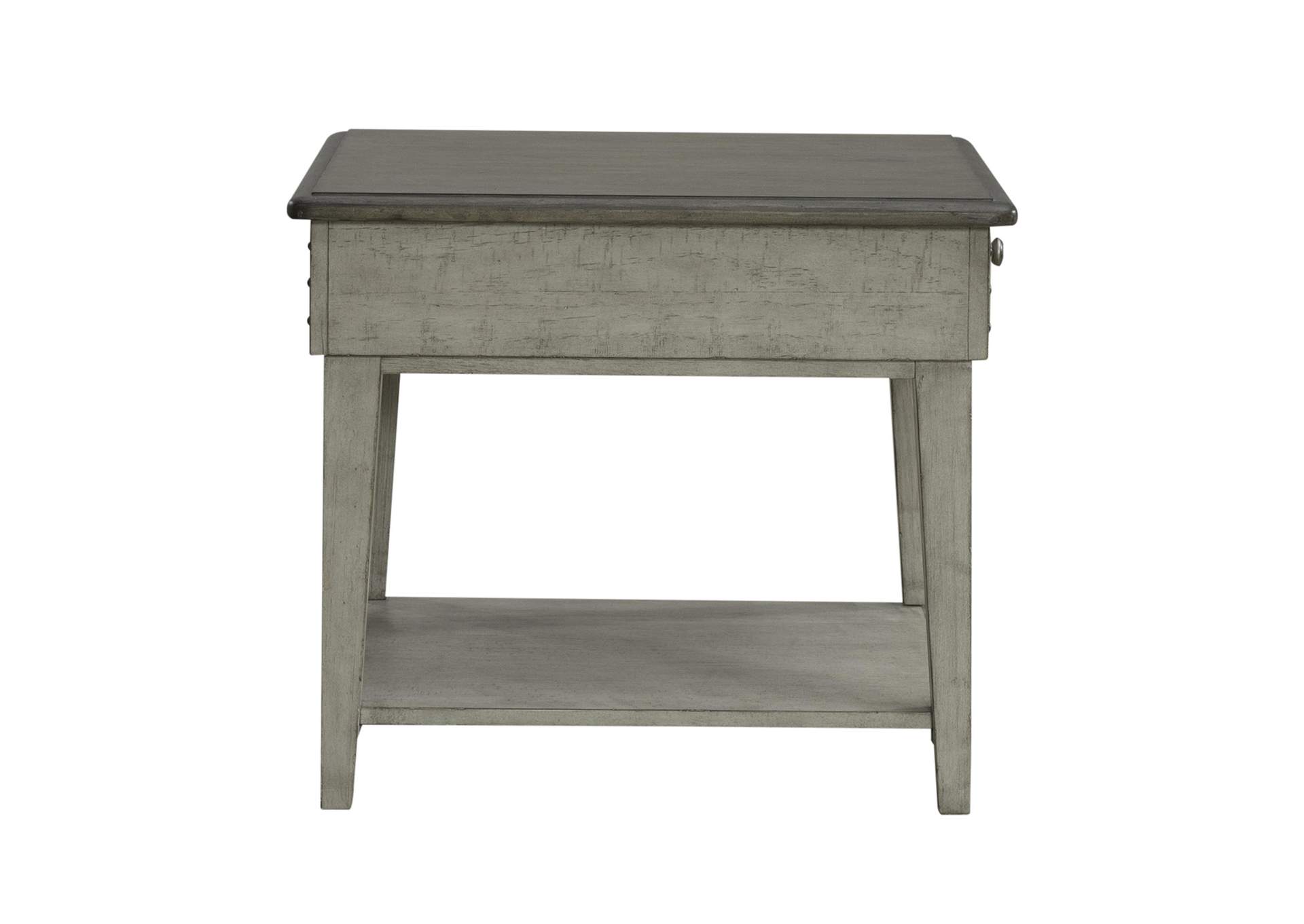 Ivy Hollow Drawer End Table,Liberty