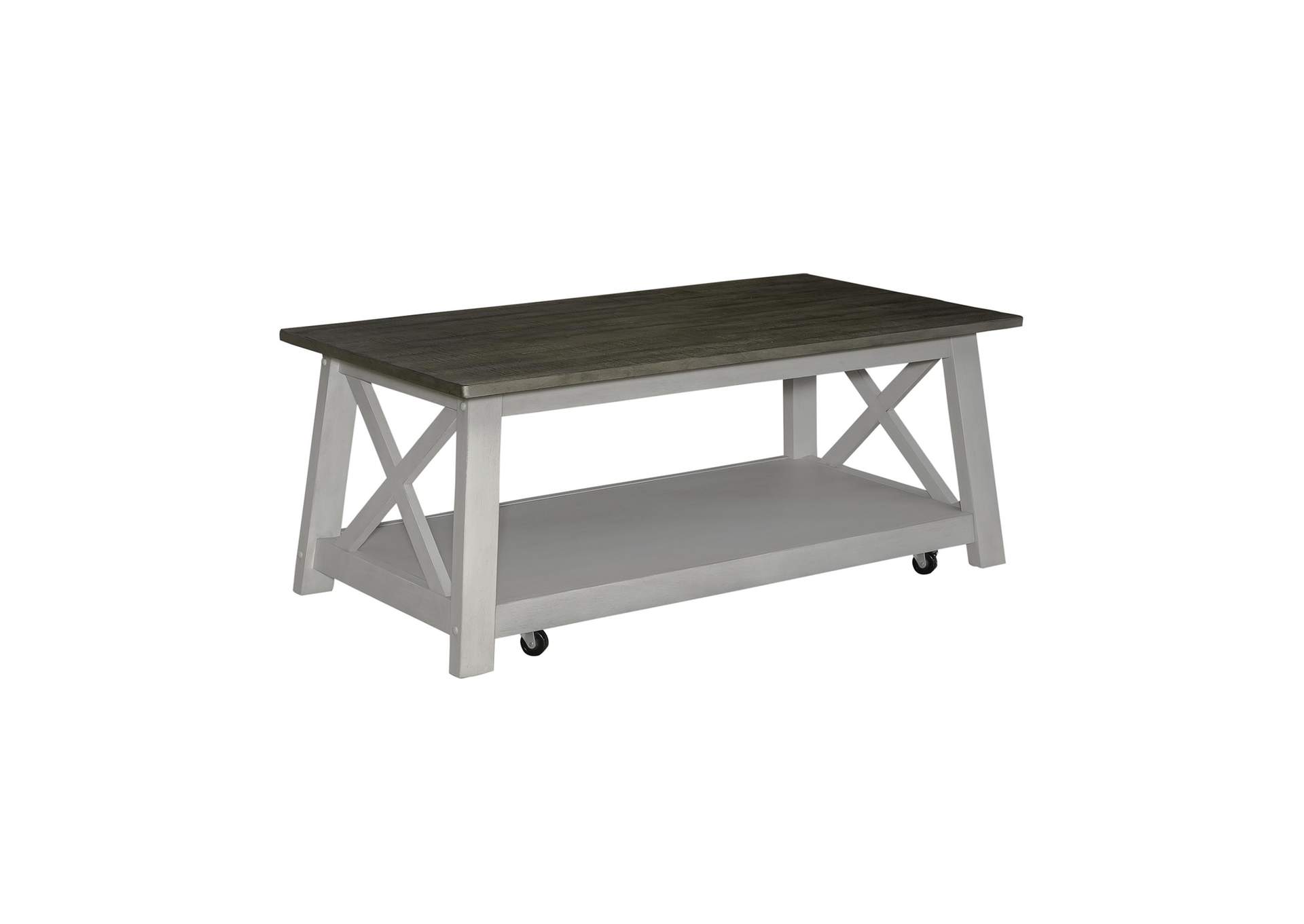 Laurel Bluff Rectangular Cocktail Table,Liberty