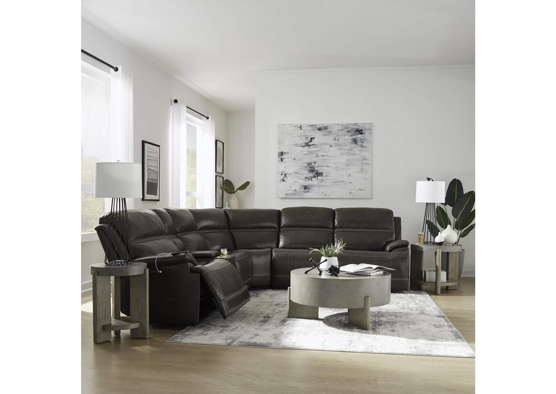 Bentley 6 Piece Sectional,Liberty