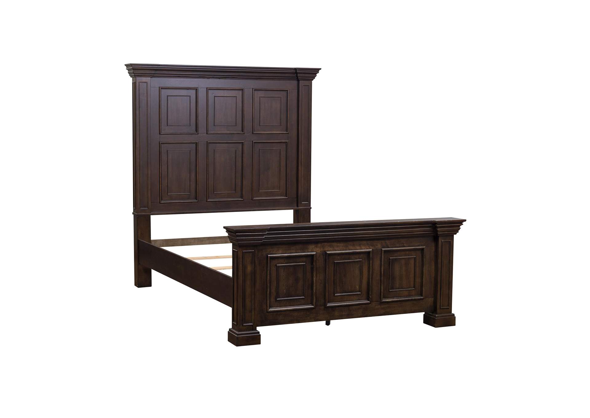 Big Valley Queen Panel Bed,Liberty