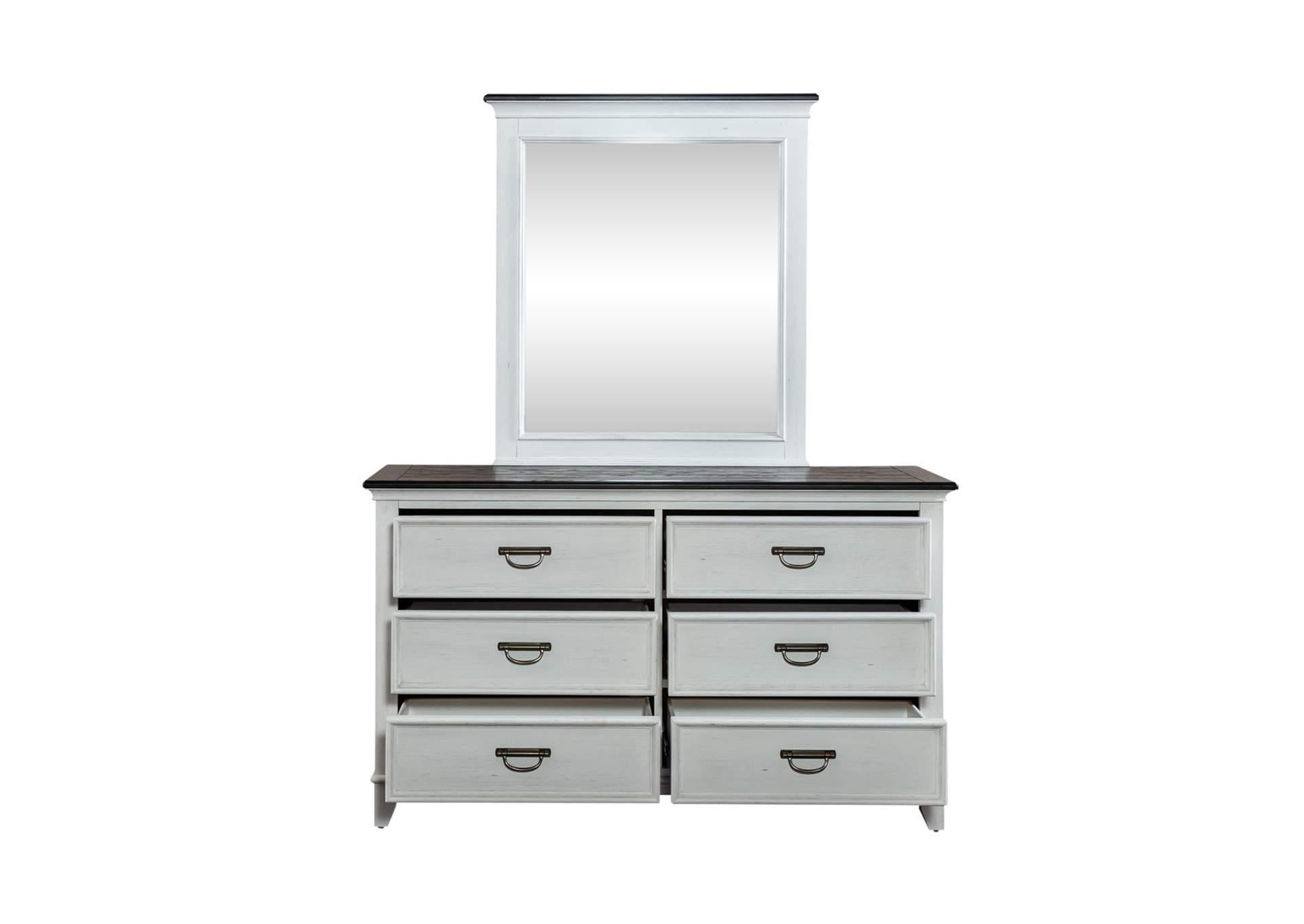 Allyson Park Dresser & Mirror,Liberty