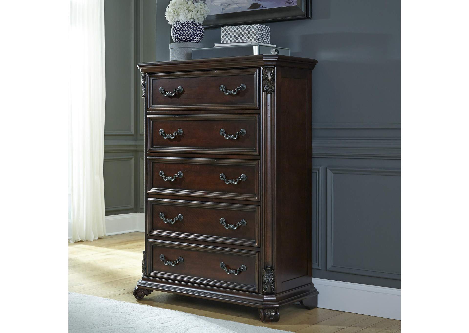 Messina Estates 5 Drawer Chest,Liberty
