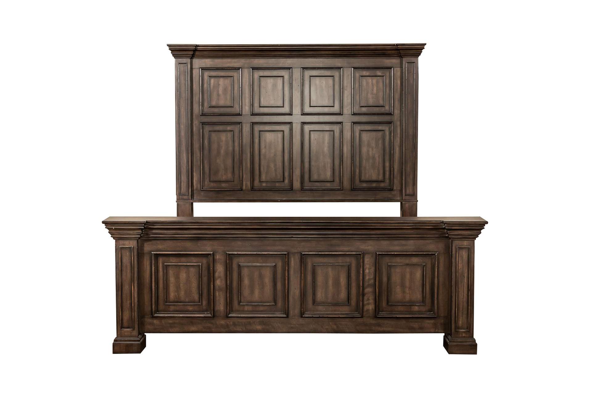 Big Valley California King Panel Bed,Liberty