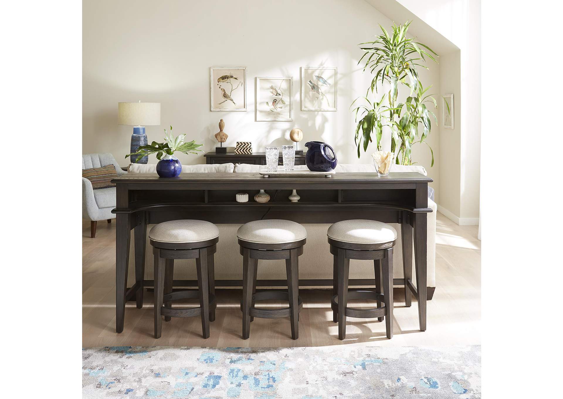 Mill Creek Console Bar Table,Liberty