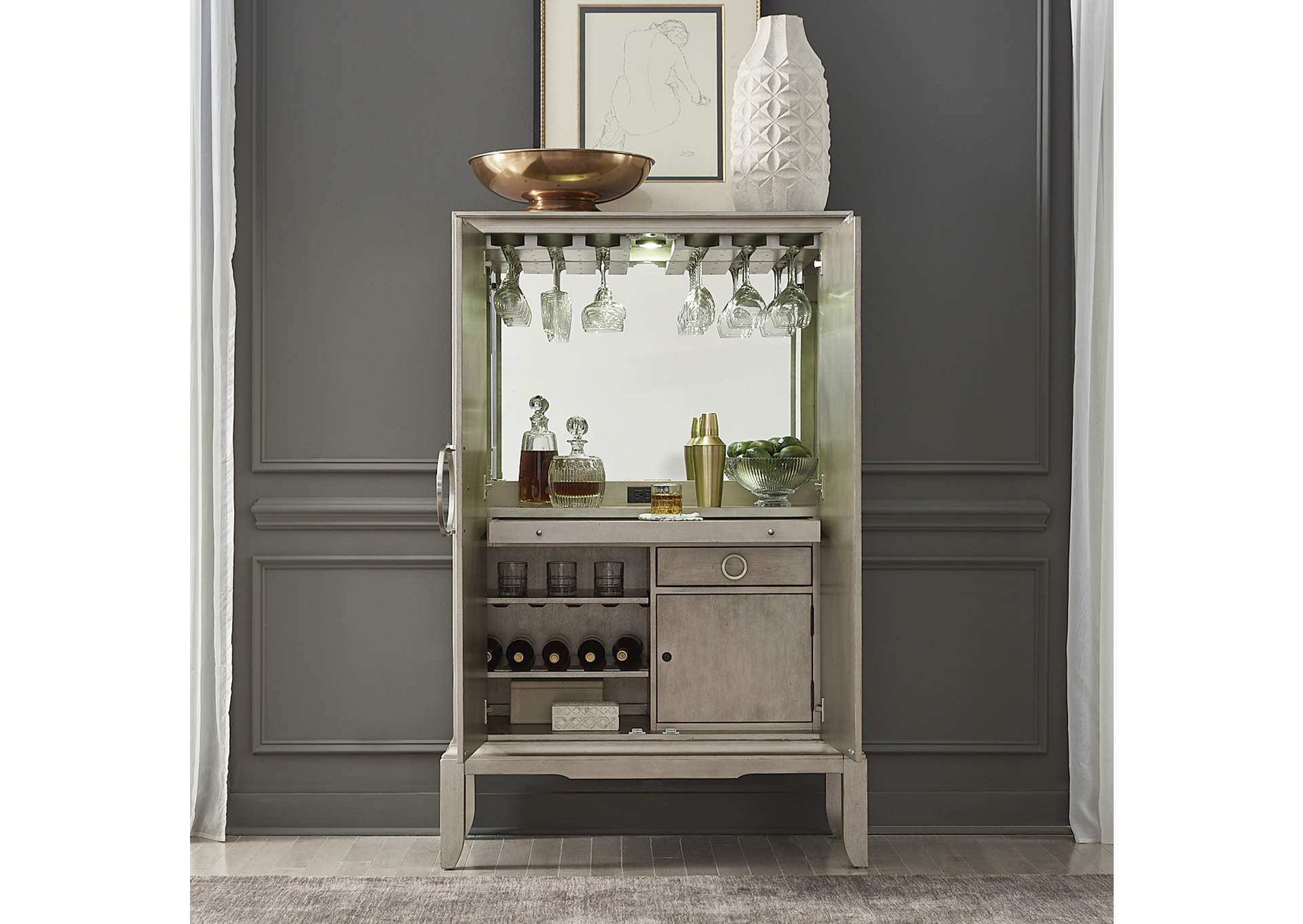 Montage Bar Cabinet,Liberty