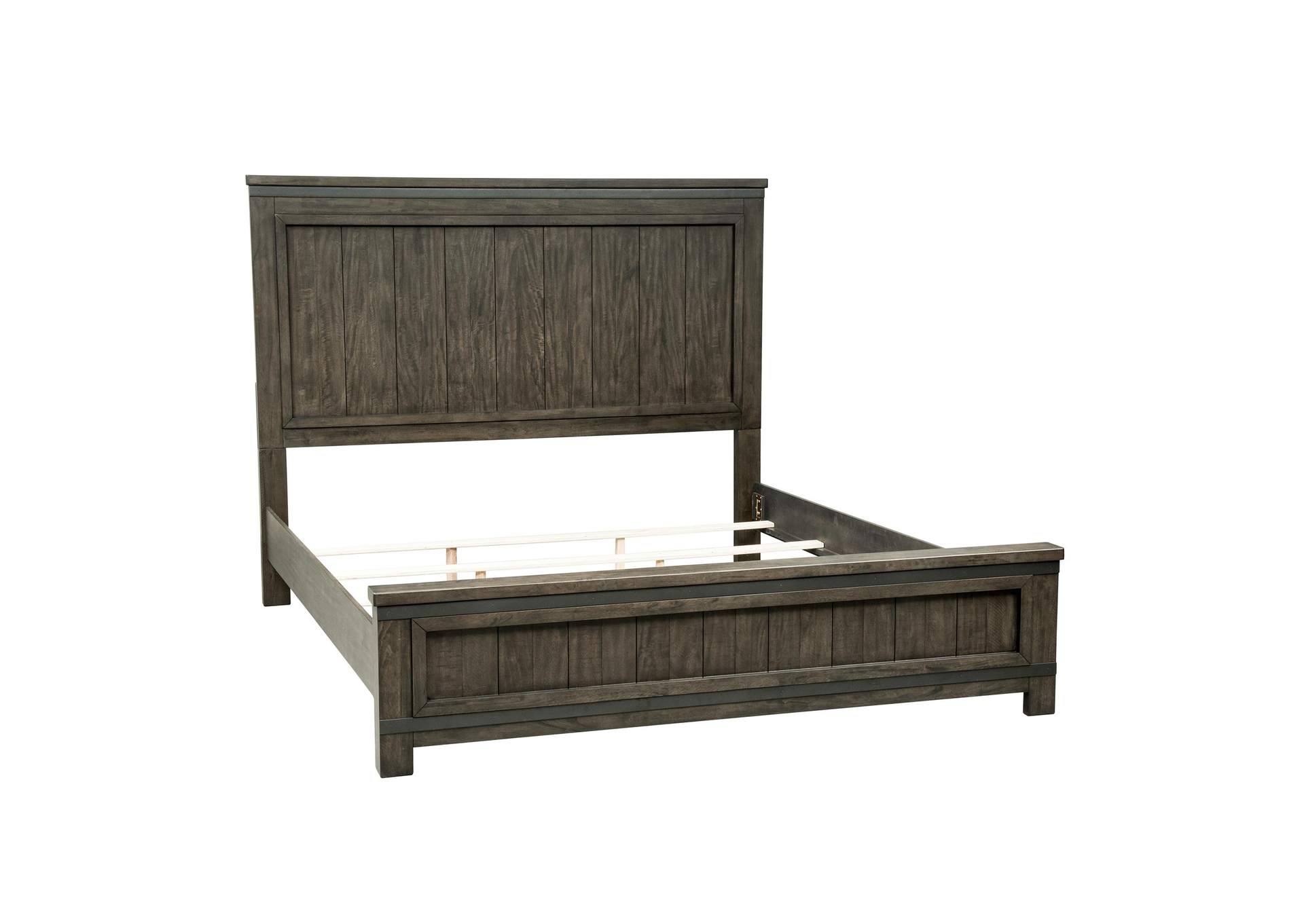 Thornwood Hills King Panel Bed,Liberty