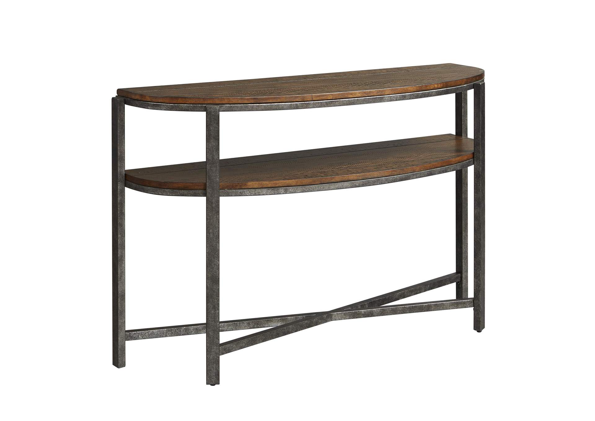 Breckinridge Demilune Sofa Table,Liberty