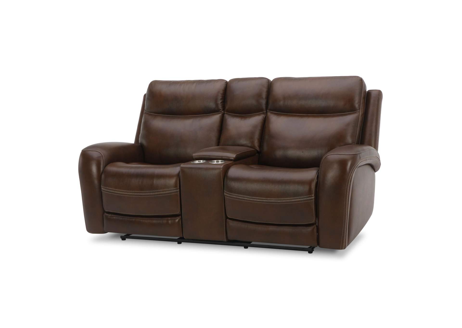 Blair Loveseat w/Console P2 & ZG - Cognac,Liberty