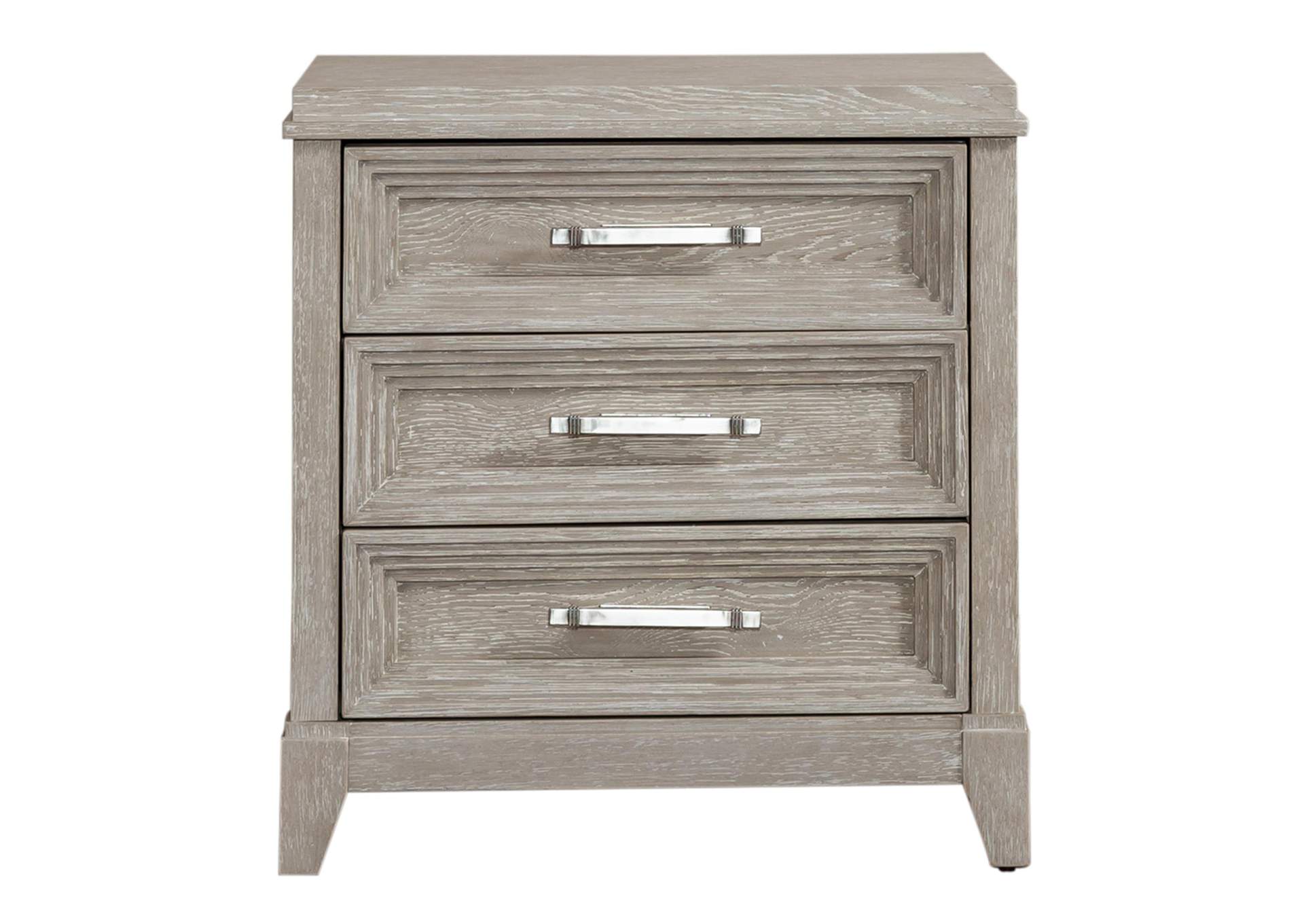 Belmar 3 Drawer Nightstand,Liberty