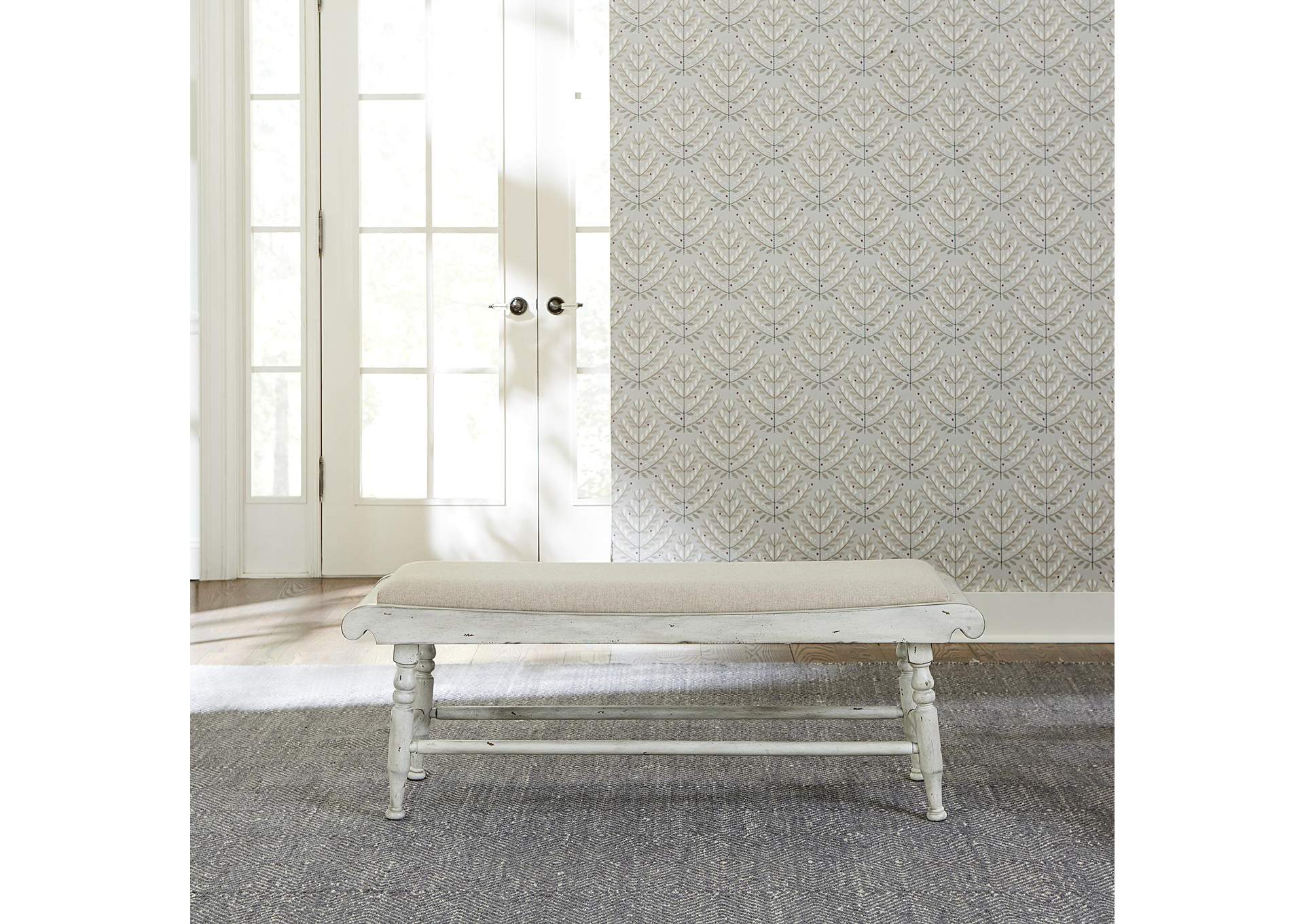 Whitney Dining Bench (RTA),Liberty