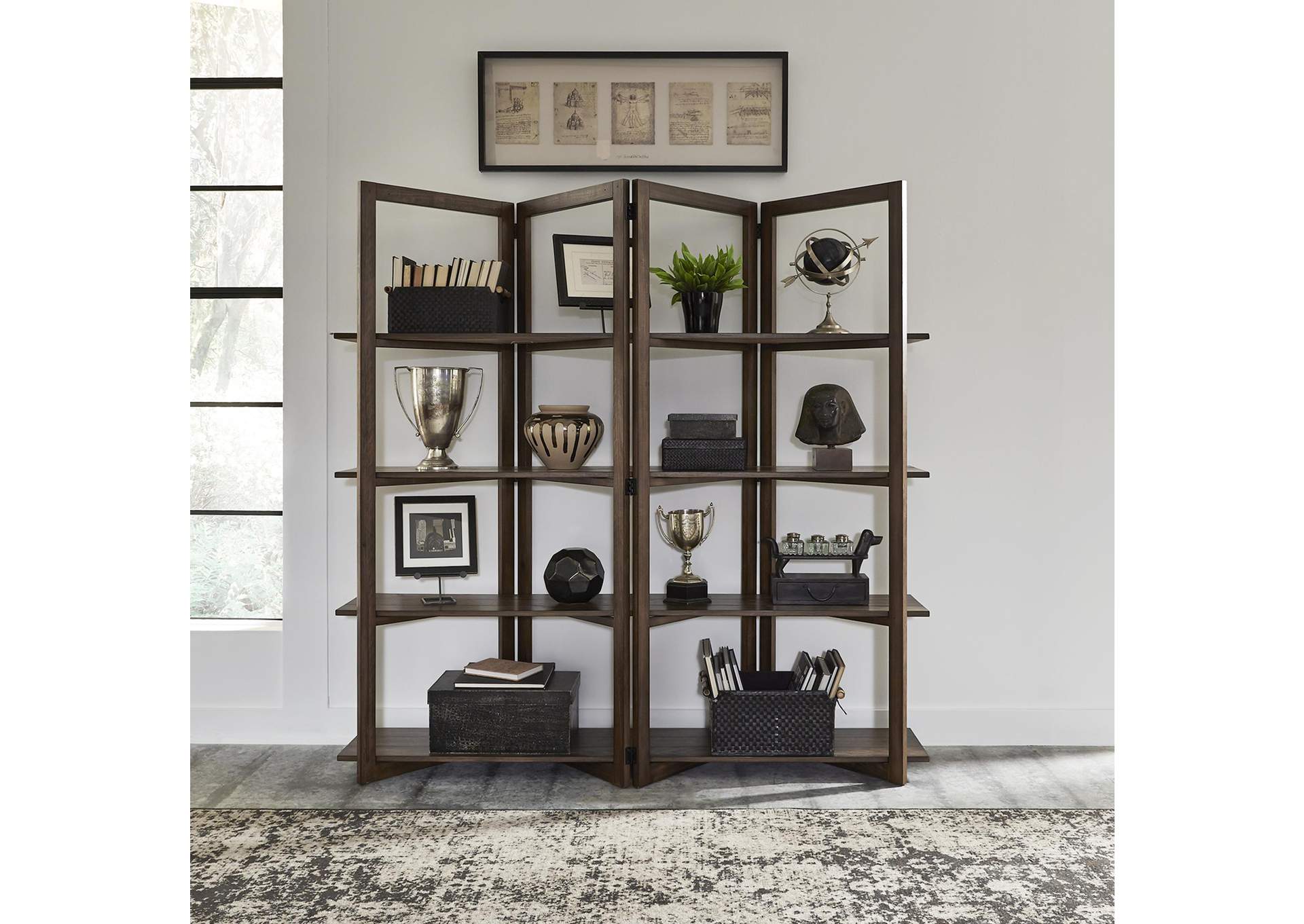 Lennox Open Bookcase,Liberty