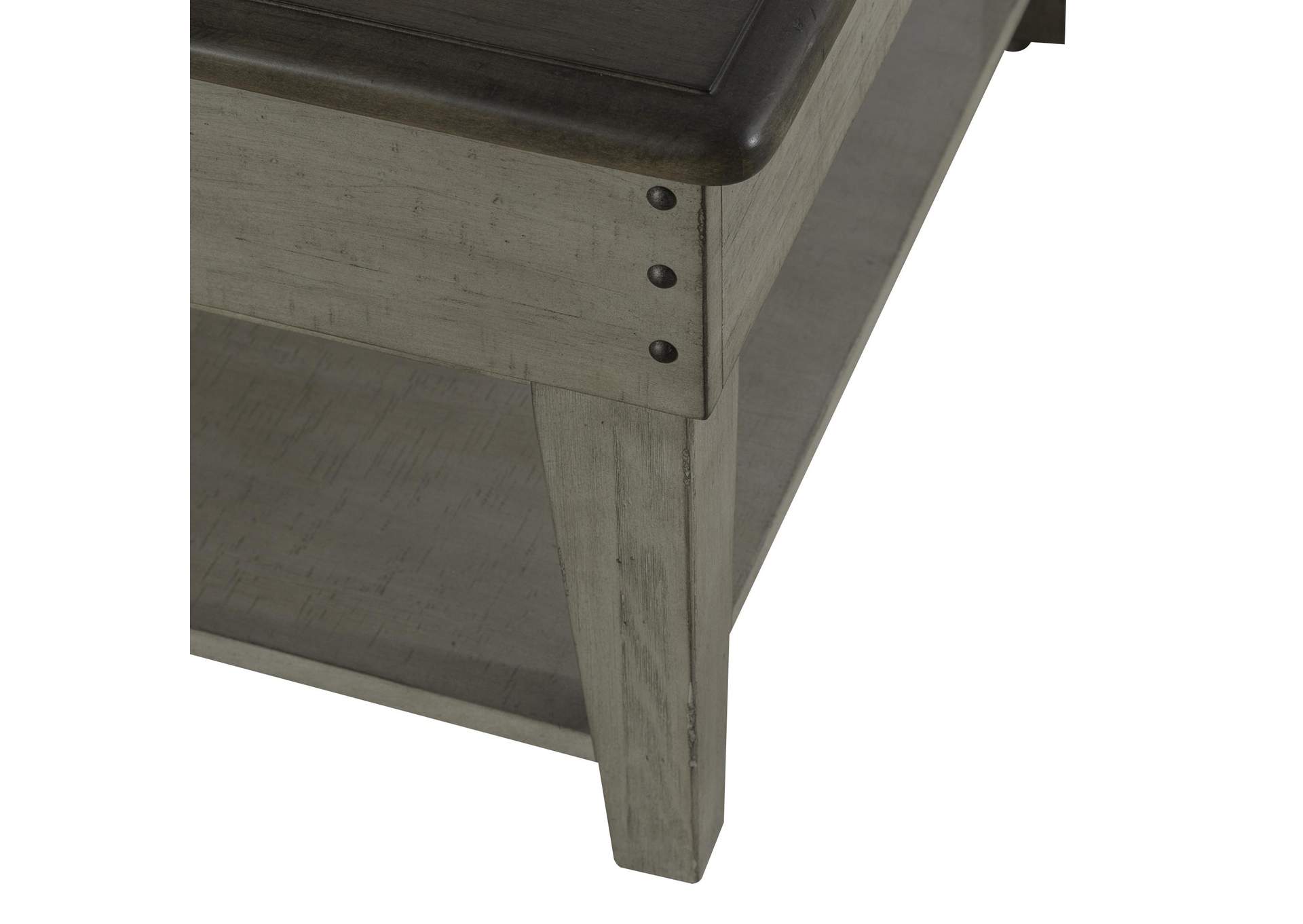 Ivy Hollow Drawer Cocktail Table,Liberty