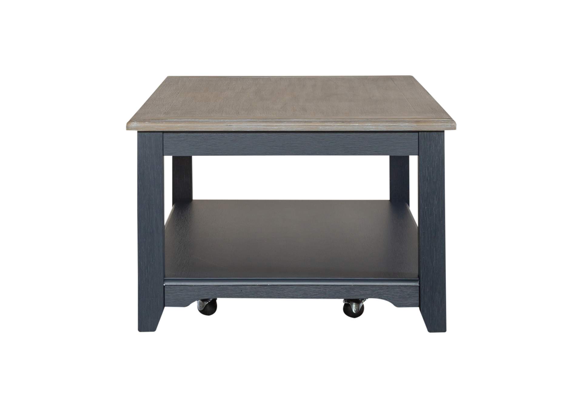 Summerville Rectangular Cocktail Table - Navy,Liberty