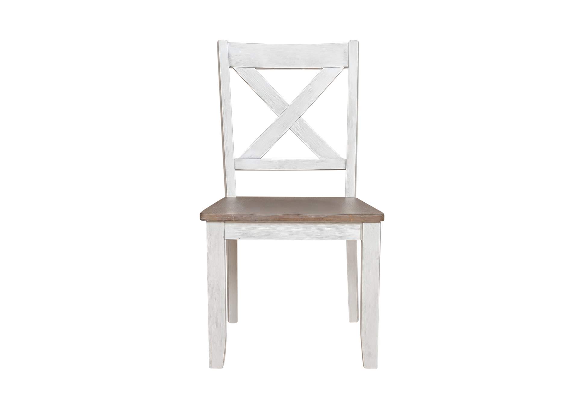 Lakeshore X Back Side Chair - White (RTA),Liberty