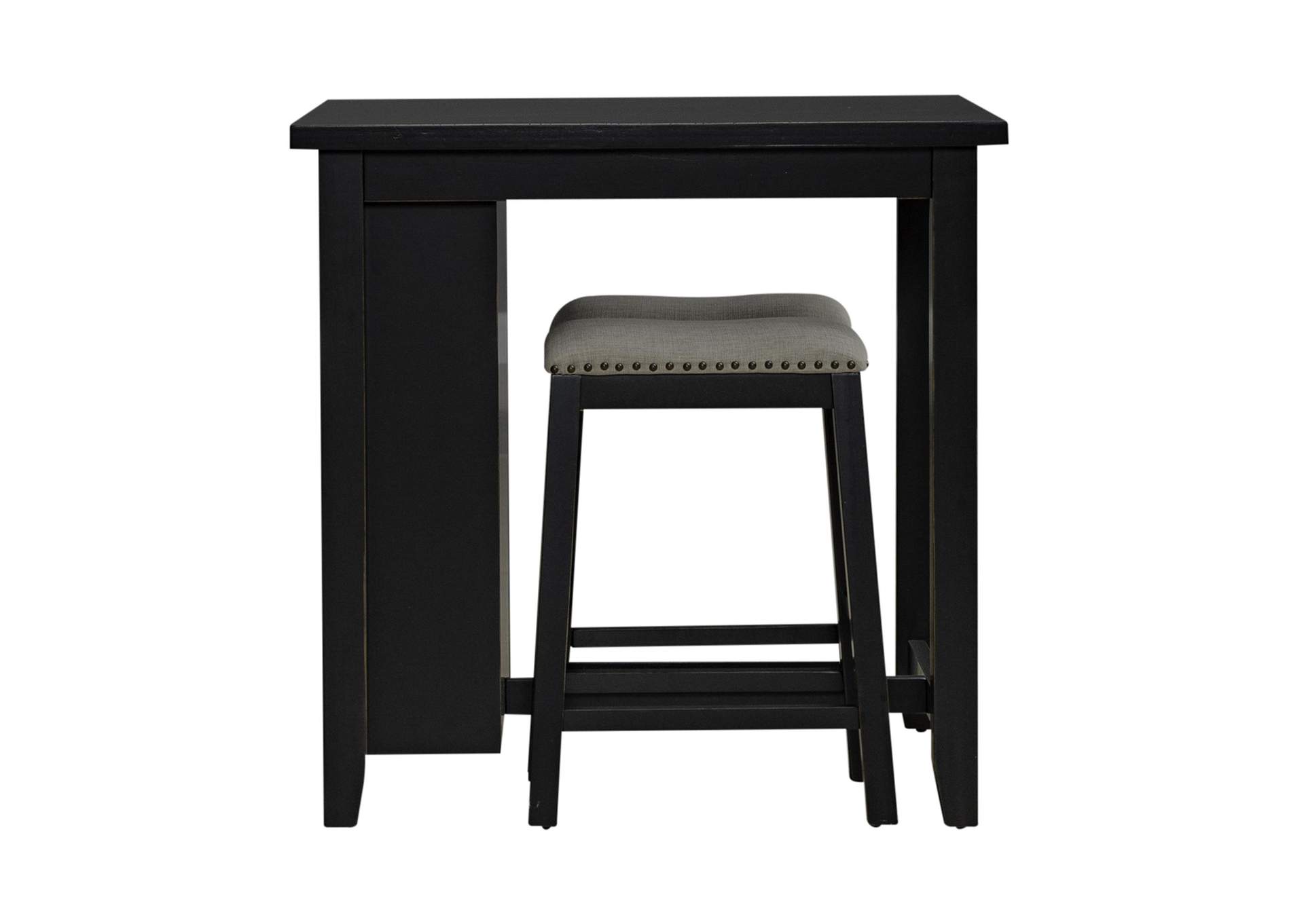 Brook Creek 3 Piece Counter Set - Black,Liberty