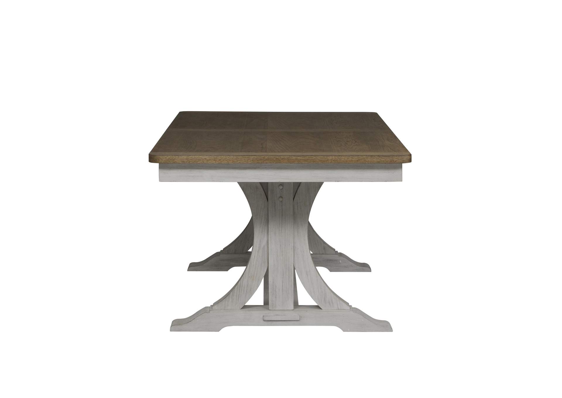 Farmhouse Reimagined Trestle Table,Liberty
