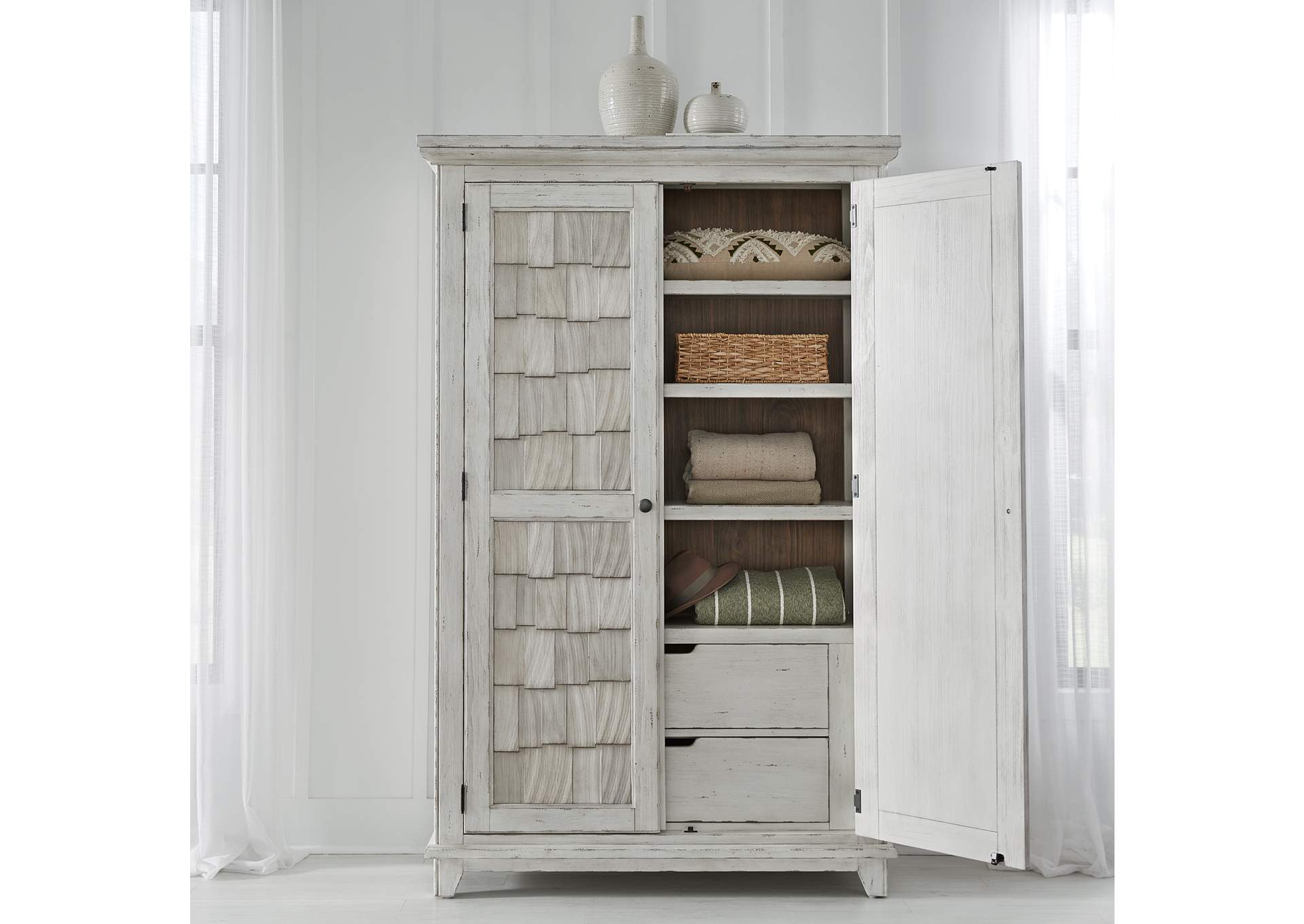 River Place Armoire,Liberty