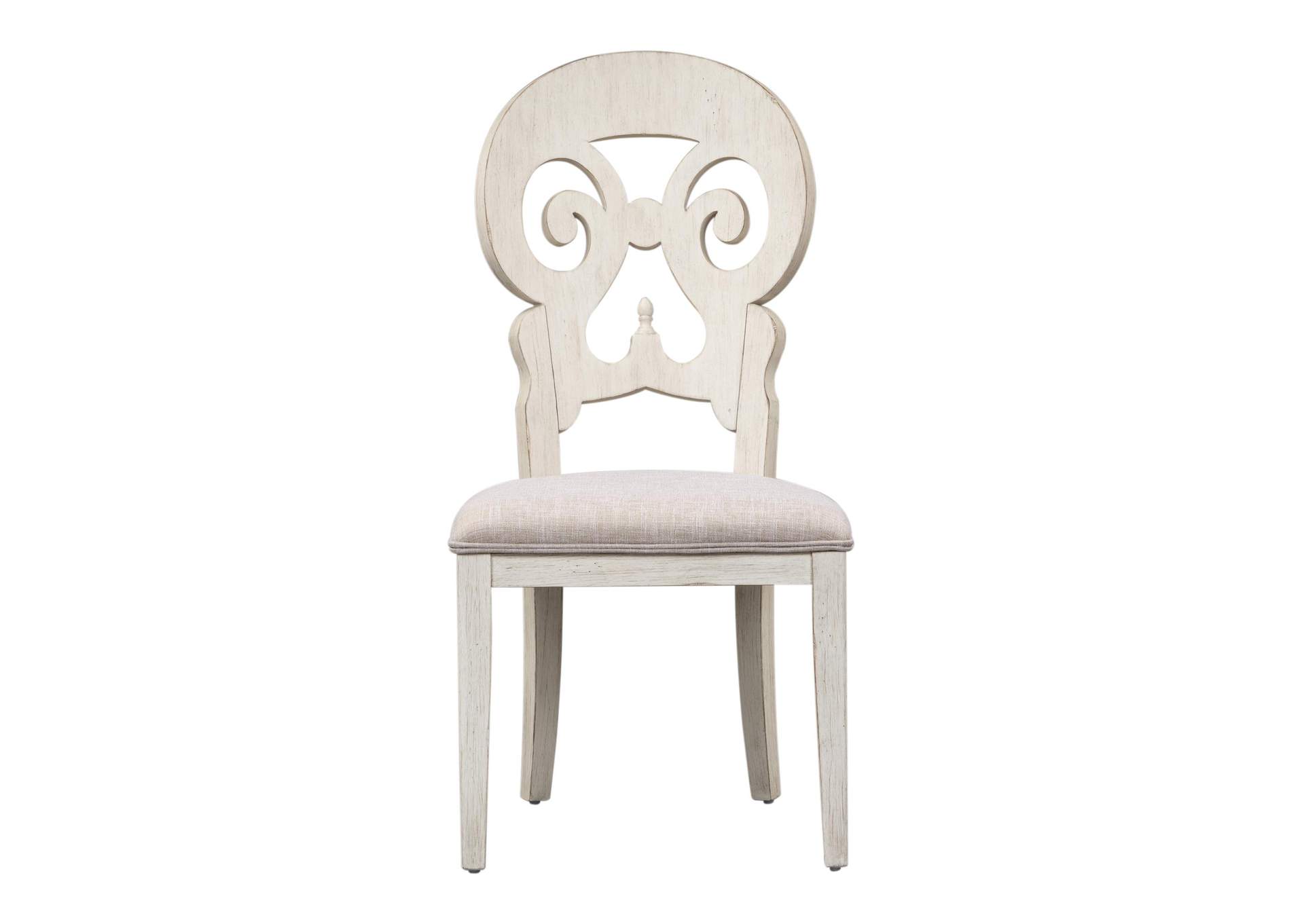 Farmhouse Reimagined Splat Back Side Chair (RTA),Liberty