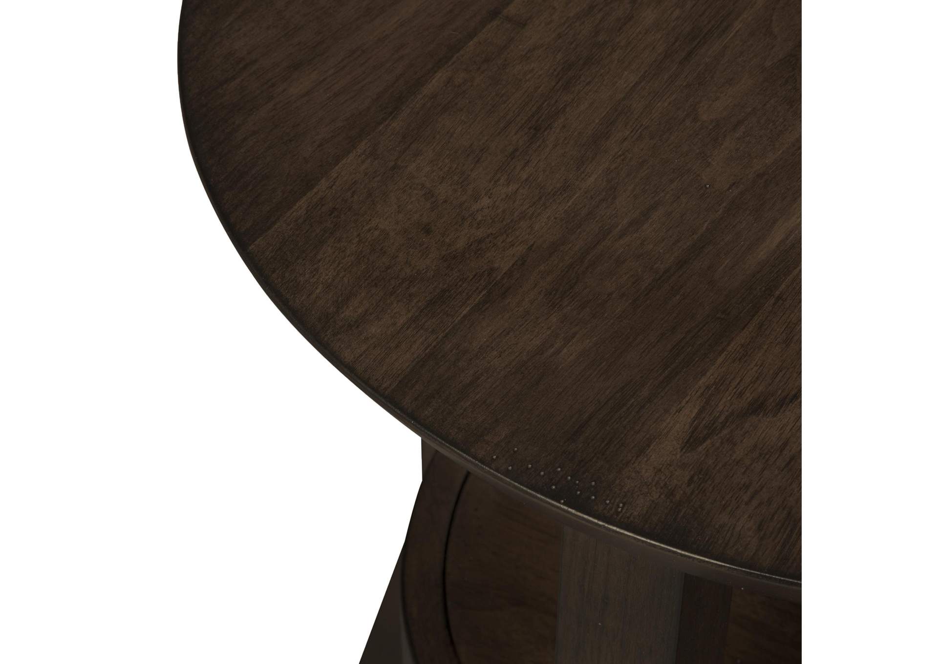 Ventura Blvd Round End Table,Liberty