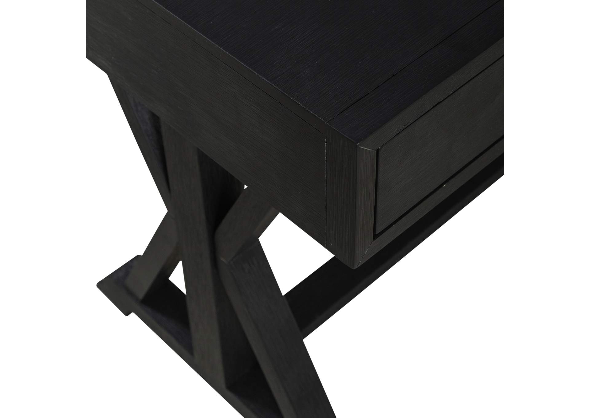 Lakeshore Writing Desk - Black,Liberty