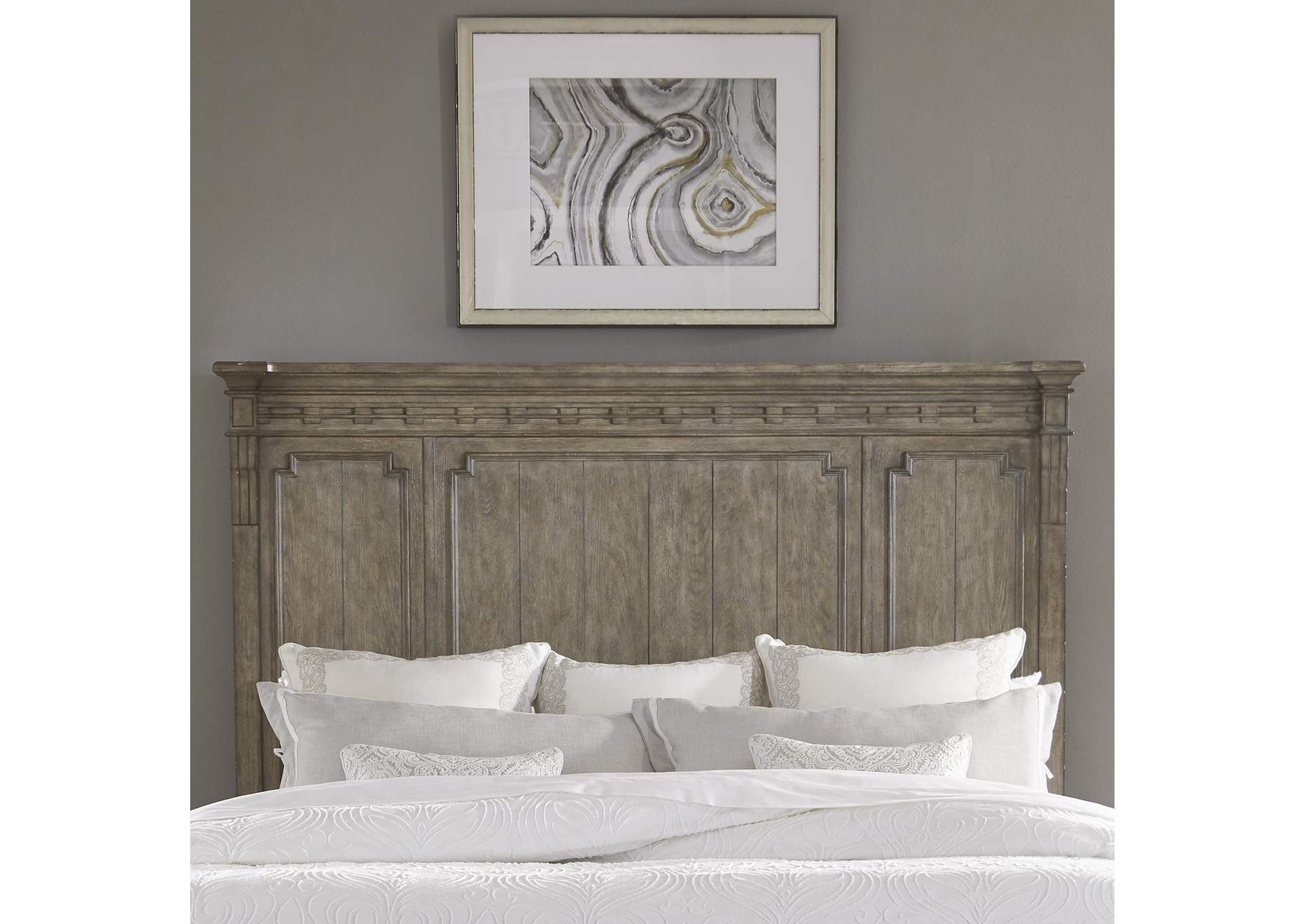 Town & Country King Panel Bed,Liberty