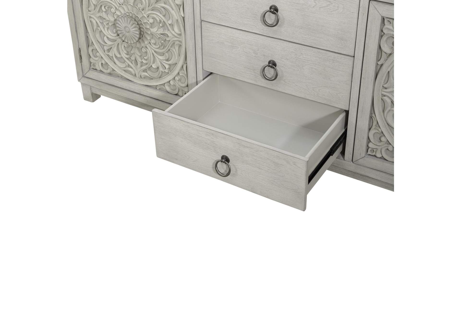 Sundance 2 Door 3 Drawer Accent Cabinet,Liberty