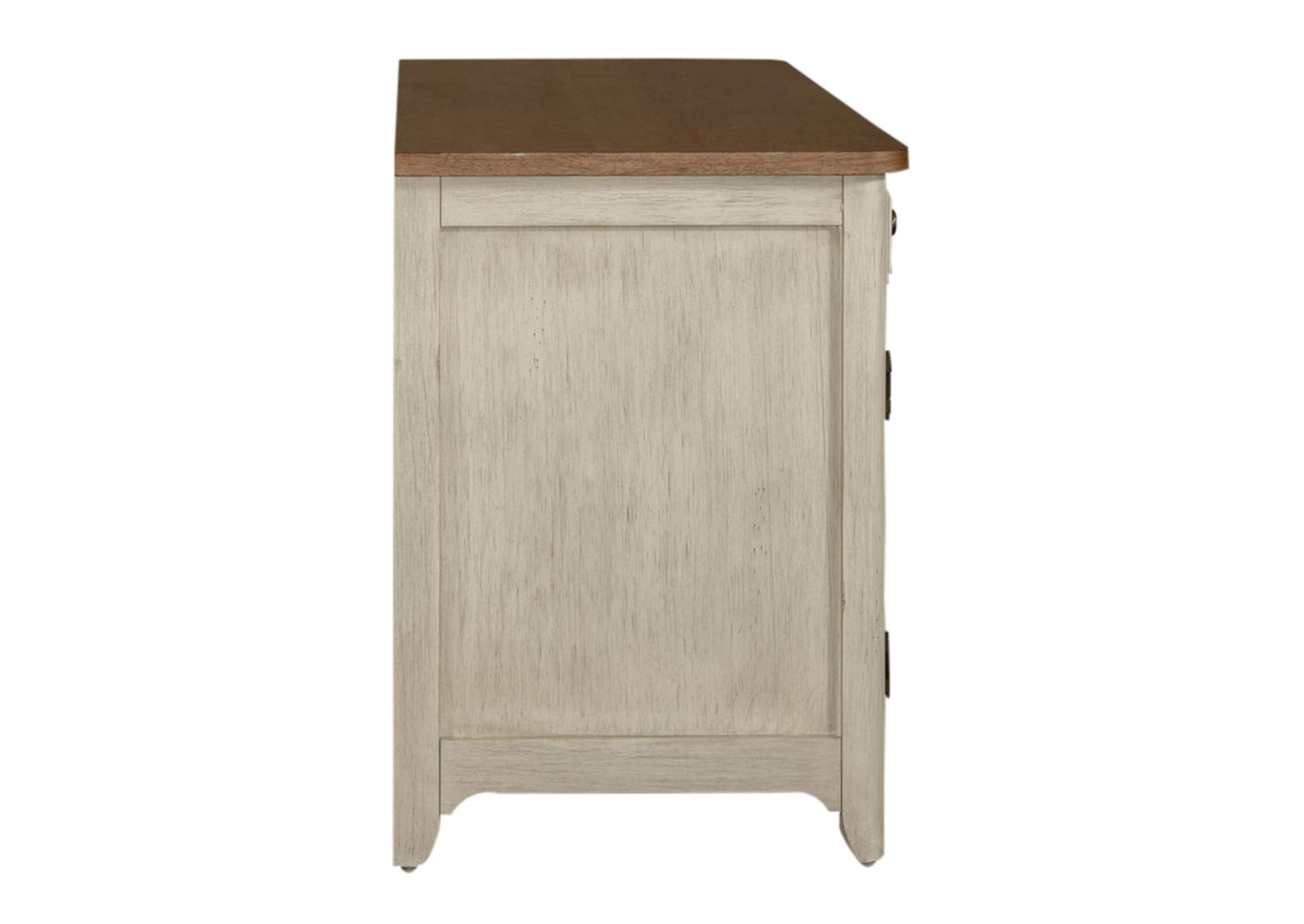 Farmhouse Reimagined Door Credenza,Liberty