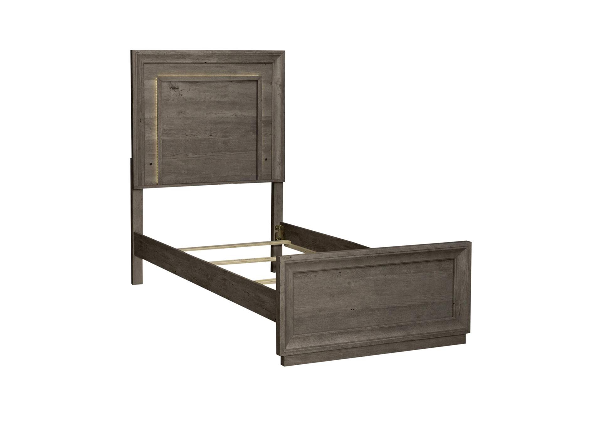 Horizons Twin Panel Bed,Liberty