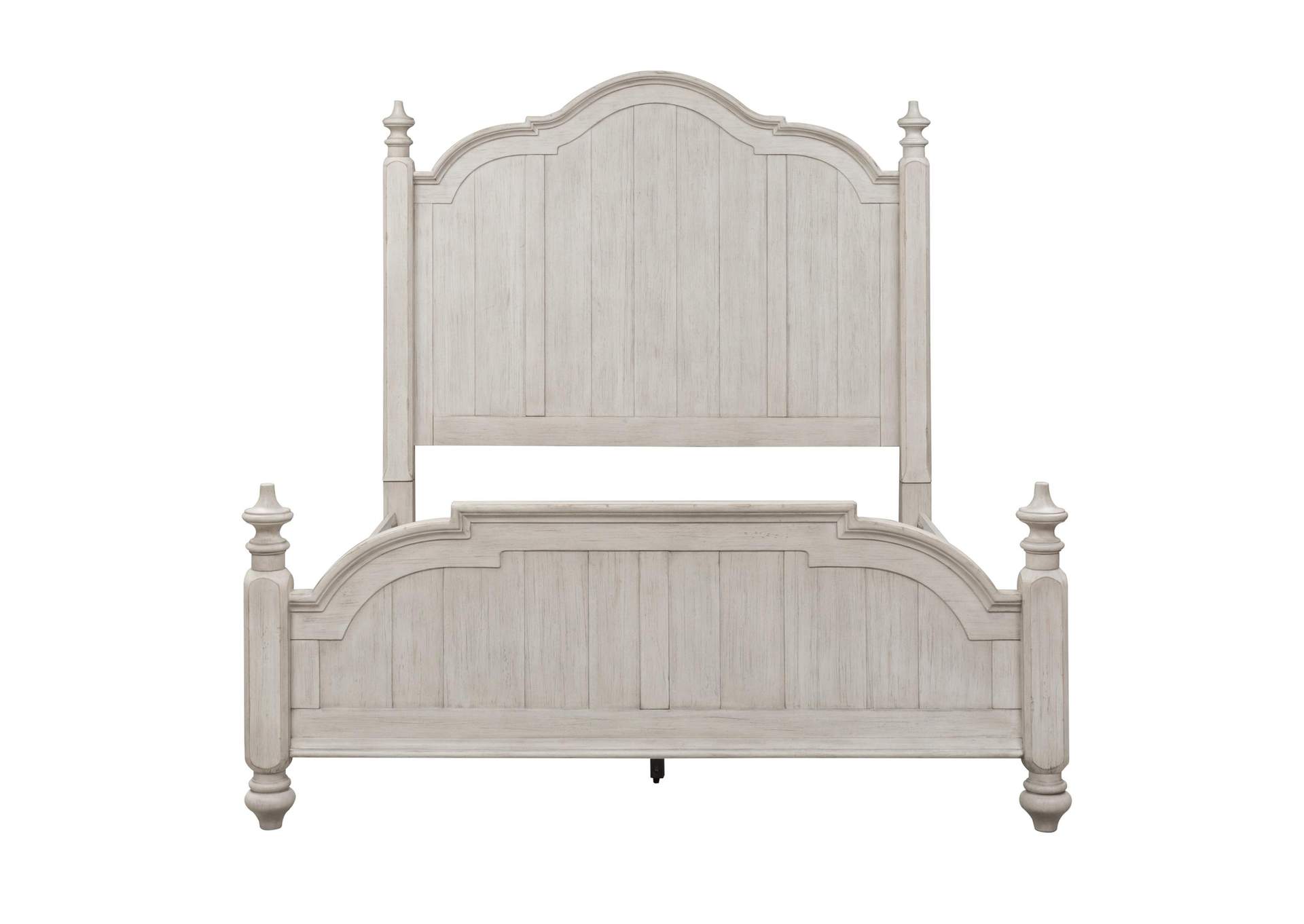 Farmhouse Reimagined King Poster Bed, Dresser & Mirror,Liberty