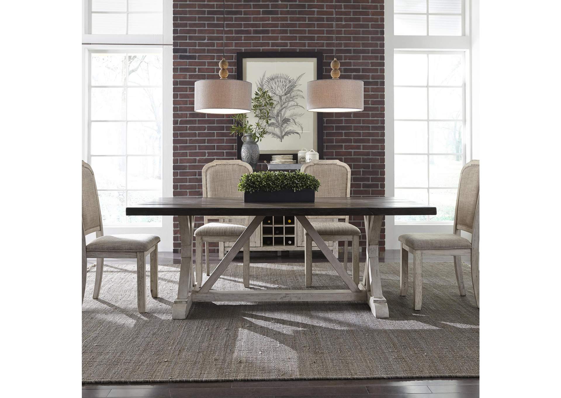 Willowrun Trestle Table,Liberty