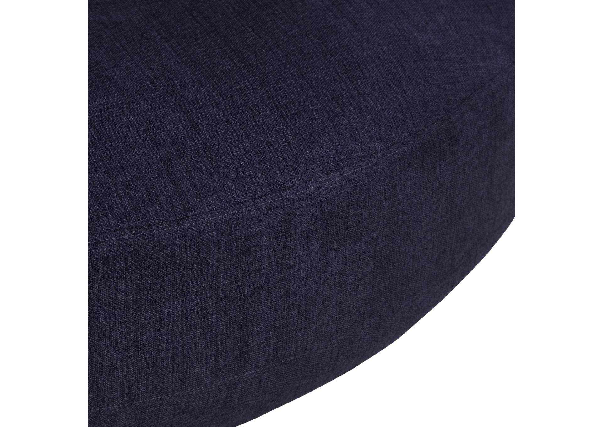 Haley Upholstered Swivel Cuddler Chair - Midnight,Liberty