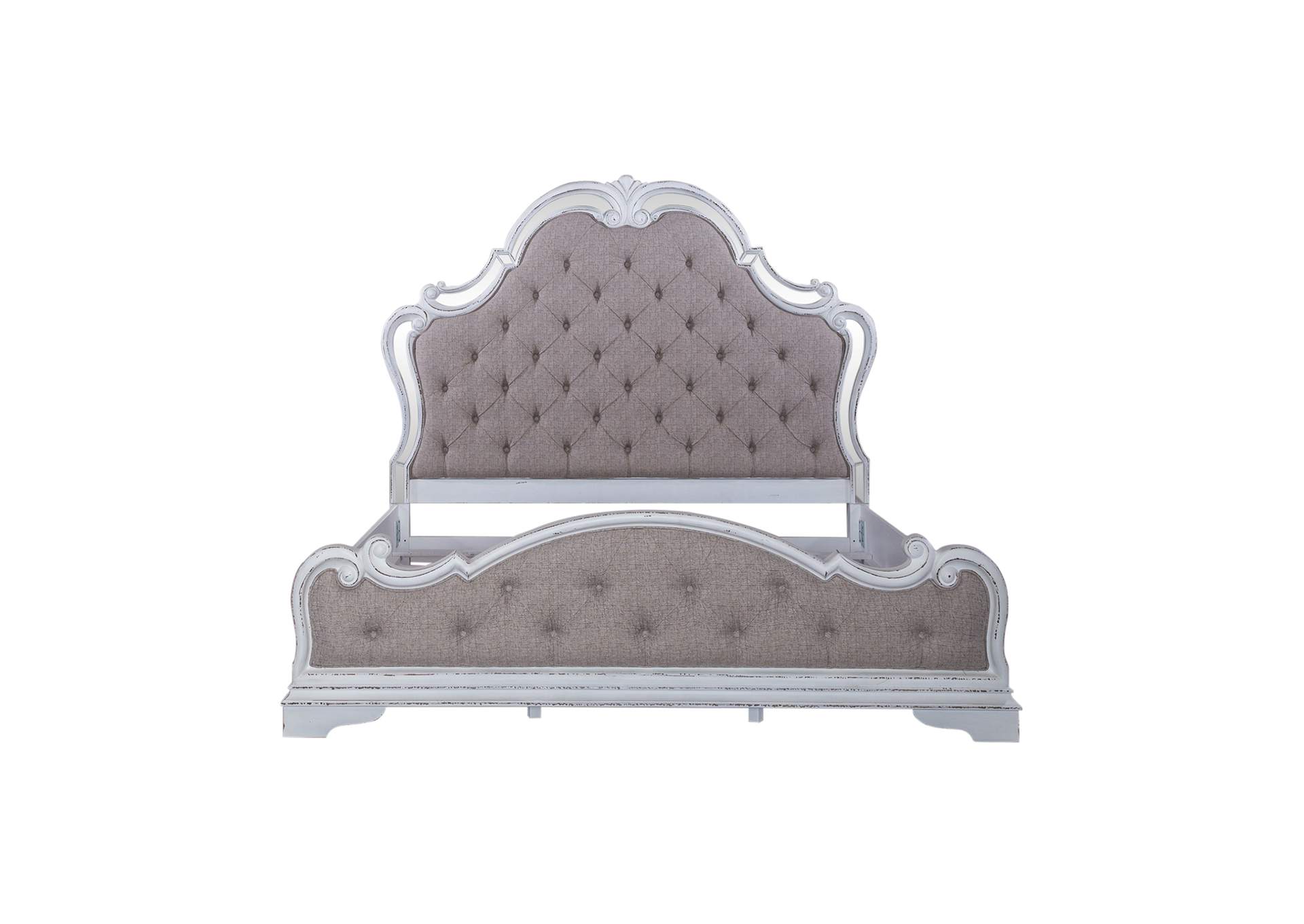 Magnolia Manor King Opt Upholstered Bed,Liberty