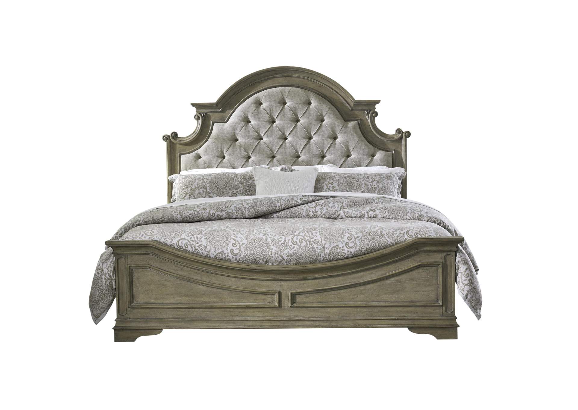 Magnolia Manor King Upholstered Bed,Liberty