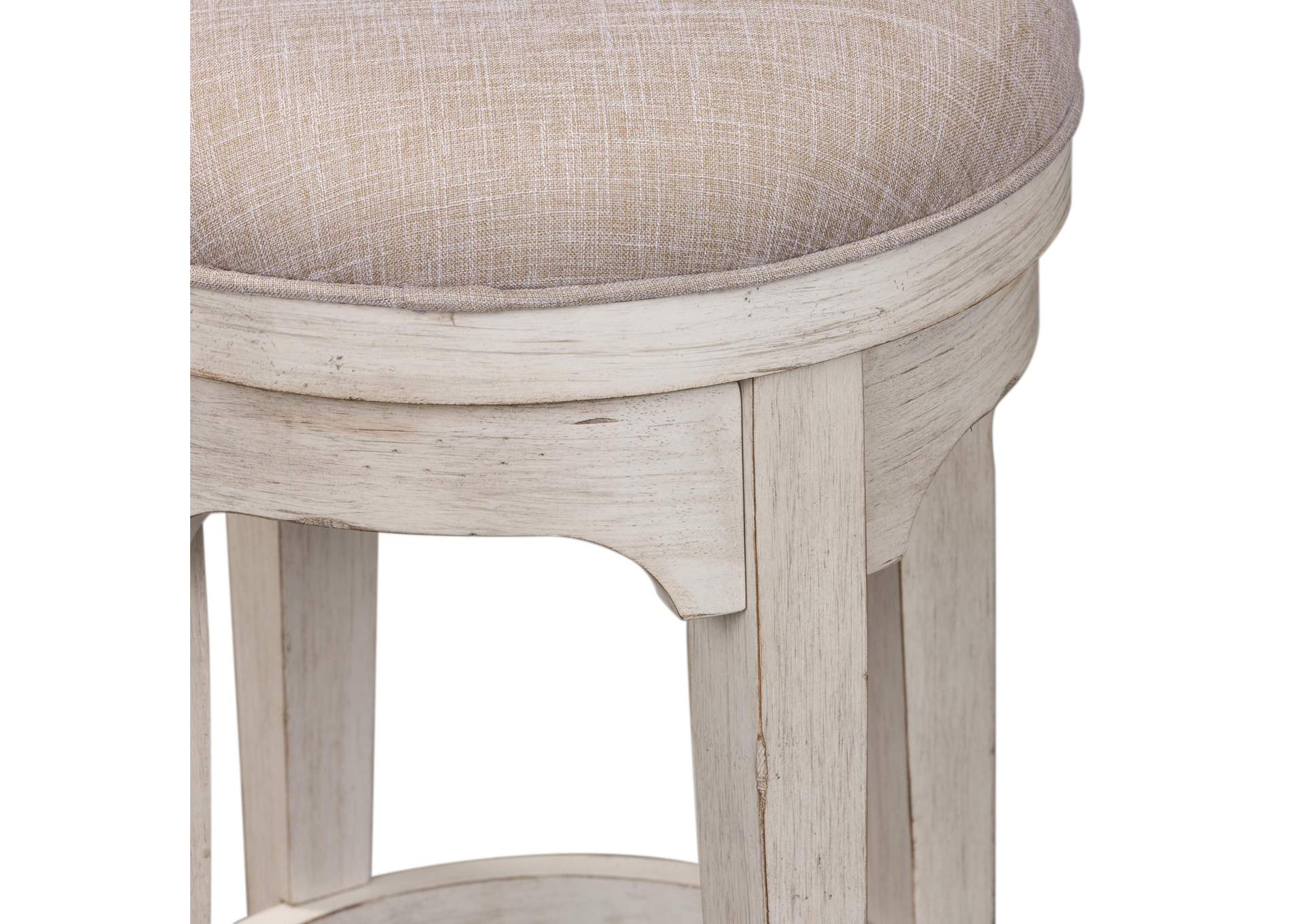 Farmhouse Reimagined Console Swivel Stool,Liberty