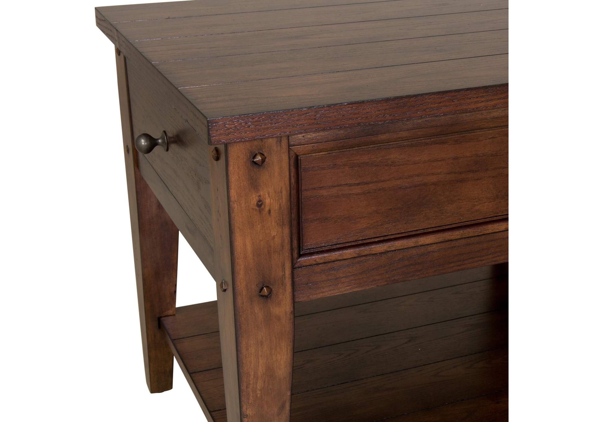 Lake House End Table,Liberty