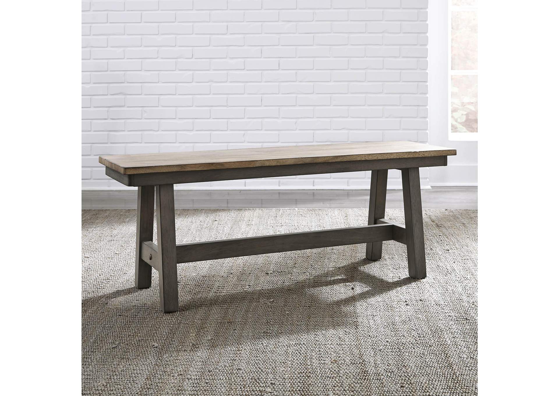 Lindsey Farm Backless Dining Bench (RTA),Liberty
