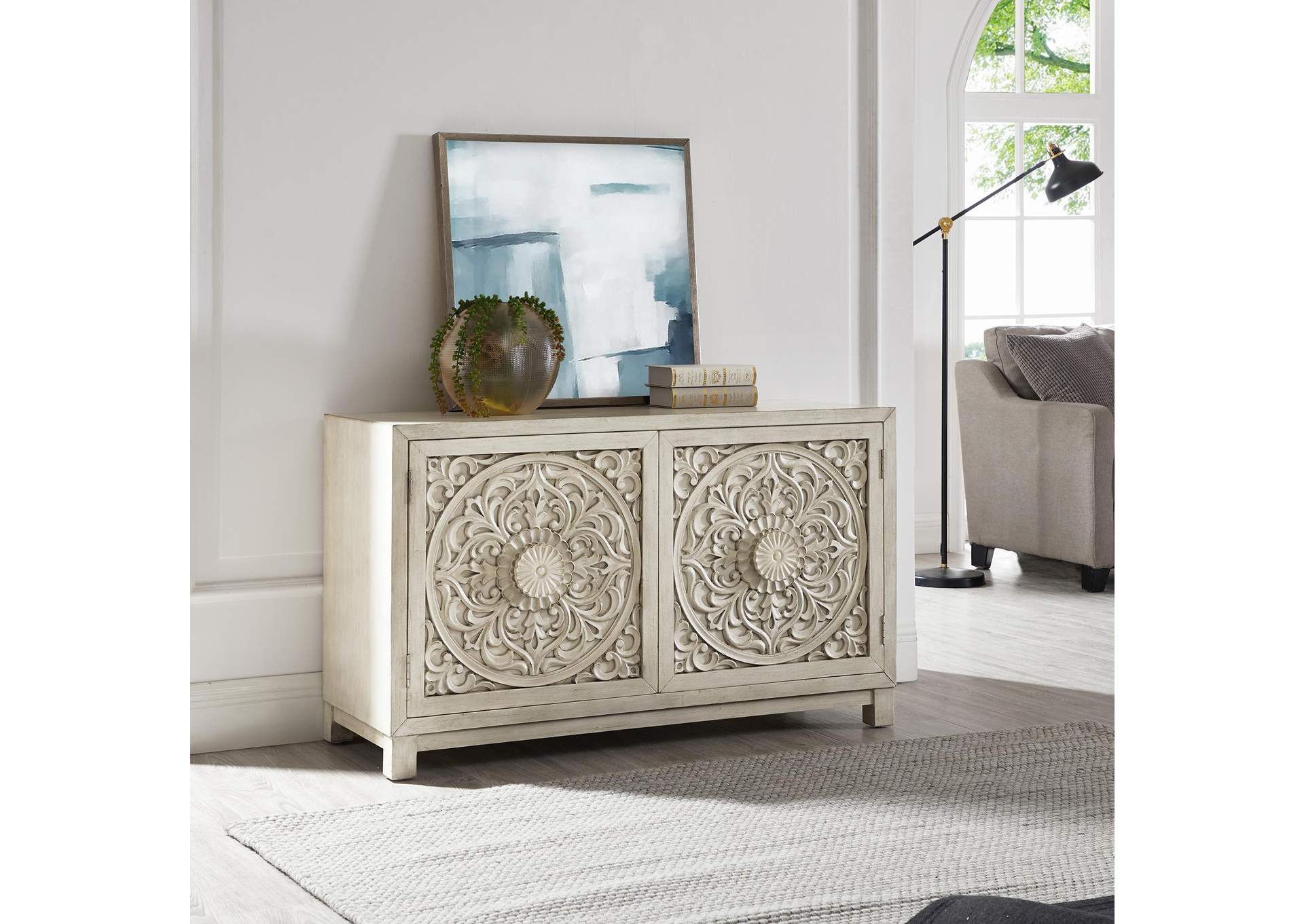 Sundance 2 Door Accent Cabinet,Liberty